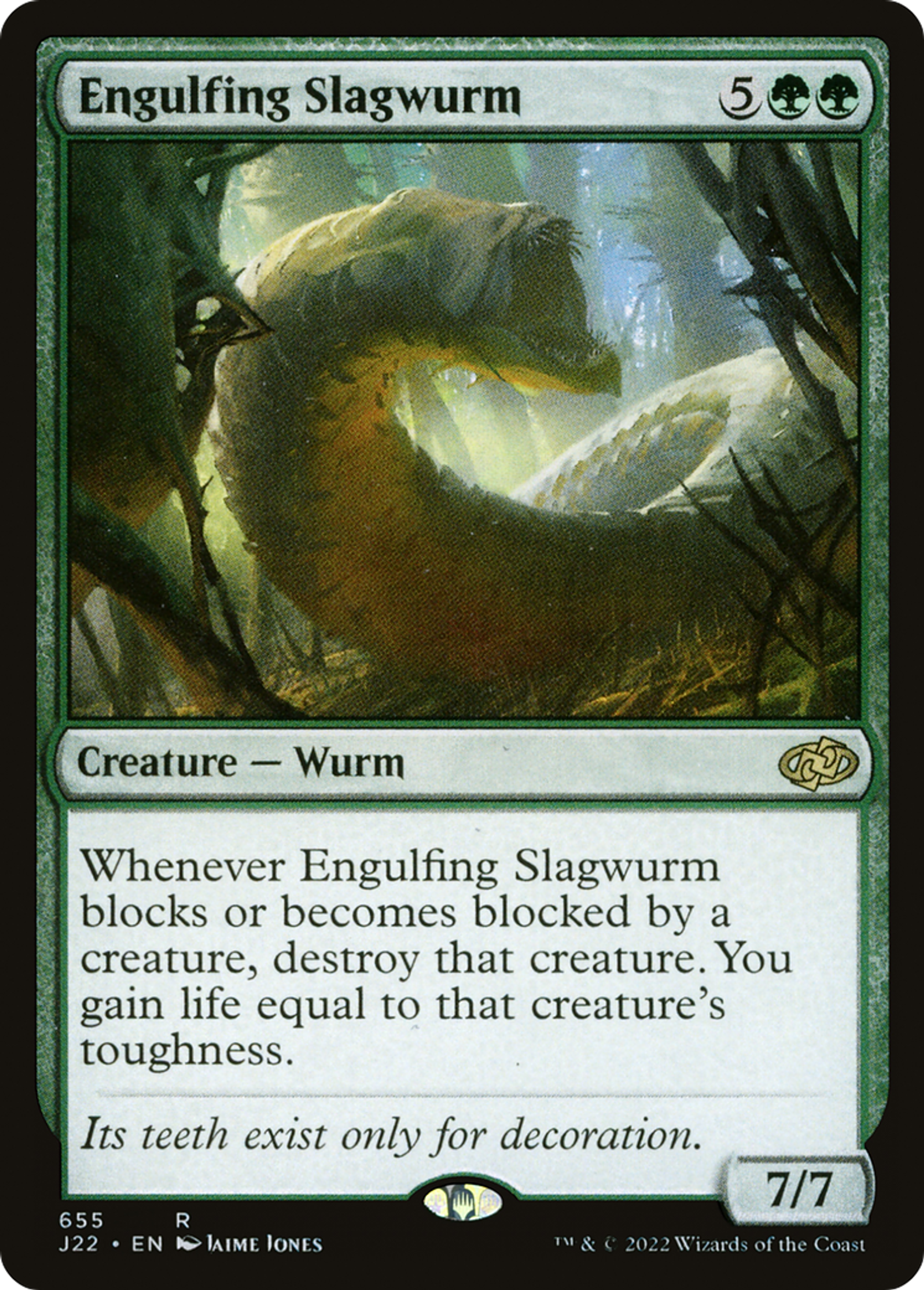 Guivre cendrée phagocyteuse — Jumpstart 2022 — Magic: The Gathering