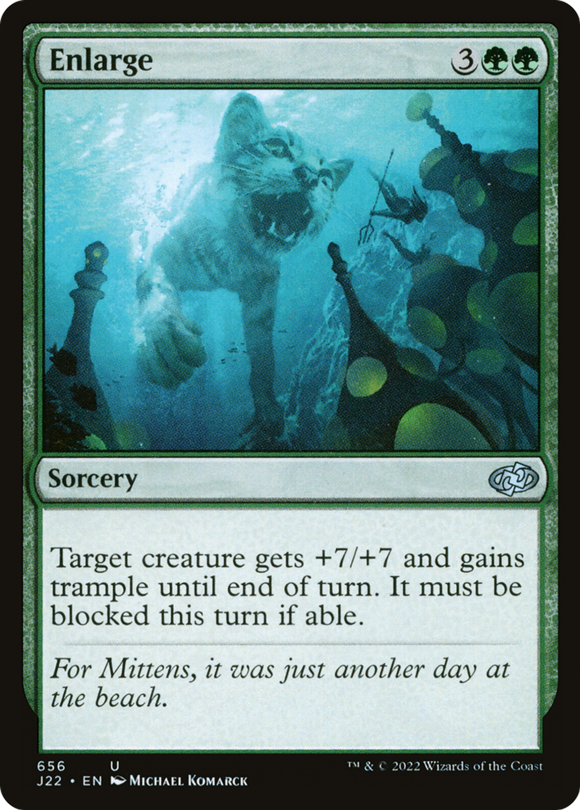 Agrandir — Jumpstart 2022 — Magic: The Gathering