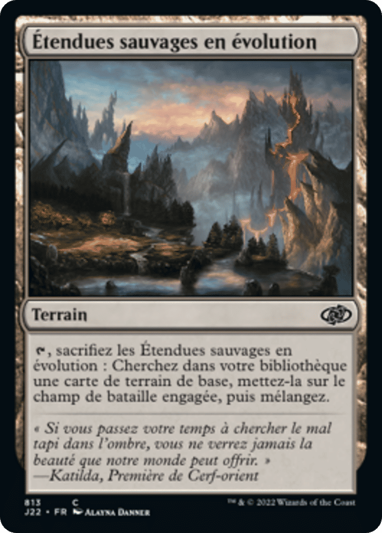 Étendues sauvages en évolution — Jumpstart 2022 — Magic: The Gathering