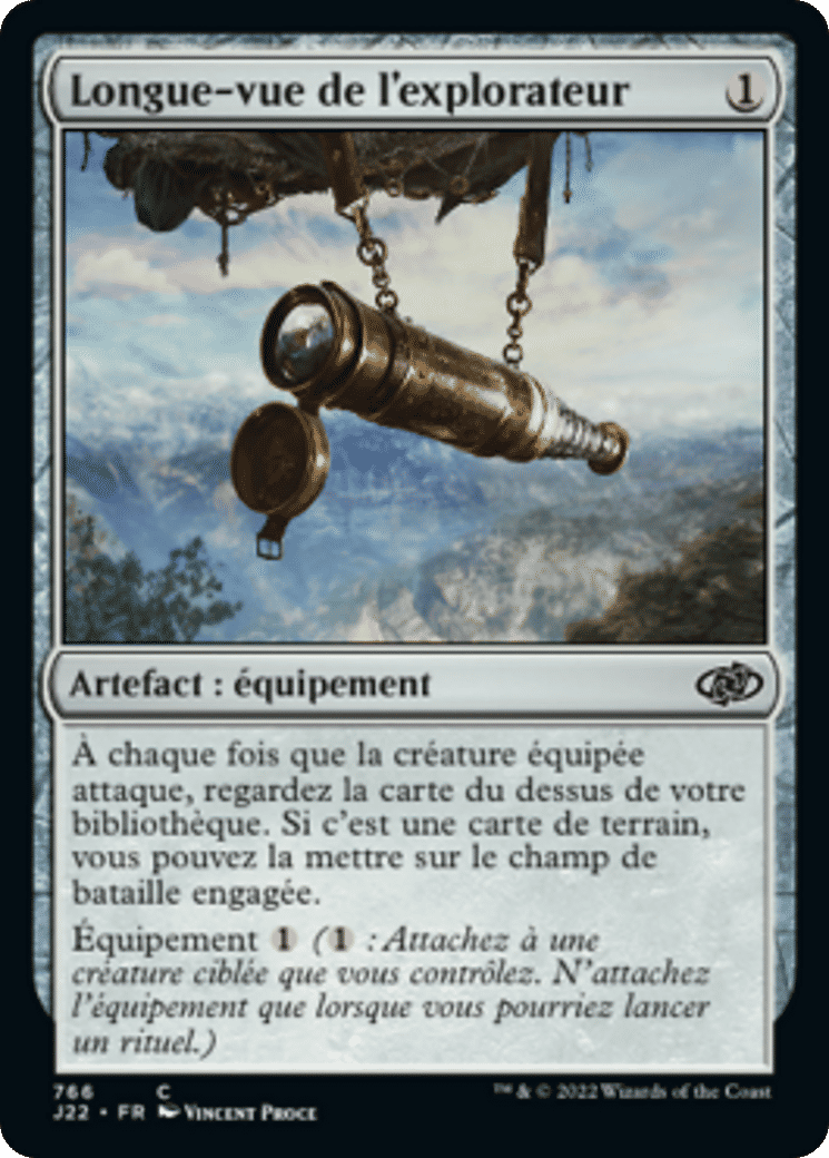 Longue-vue de l'explorateur — Jumpstart 2022 — Magic: The Gathering