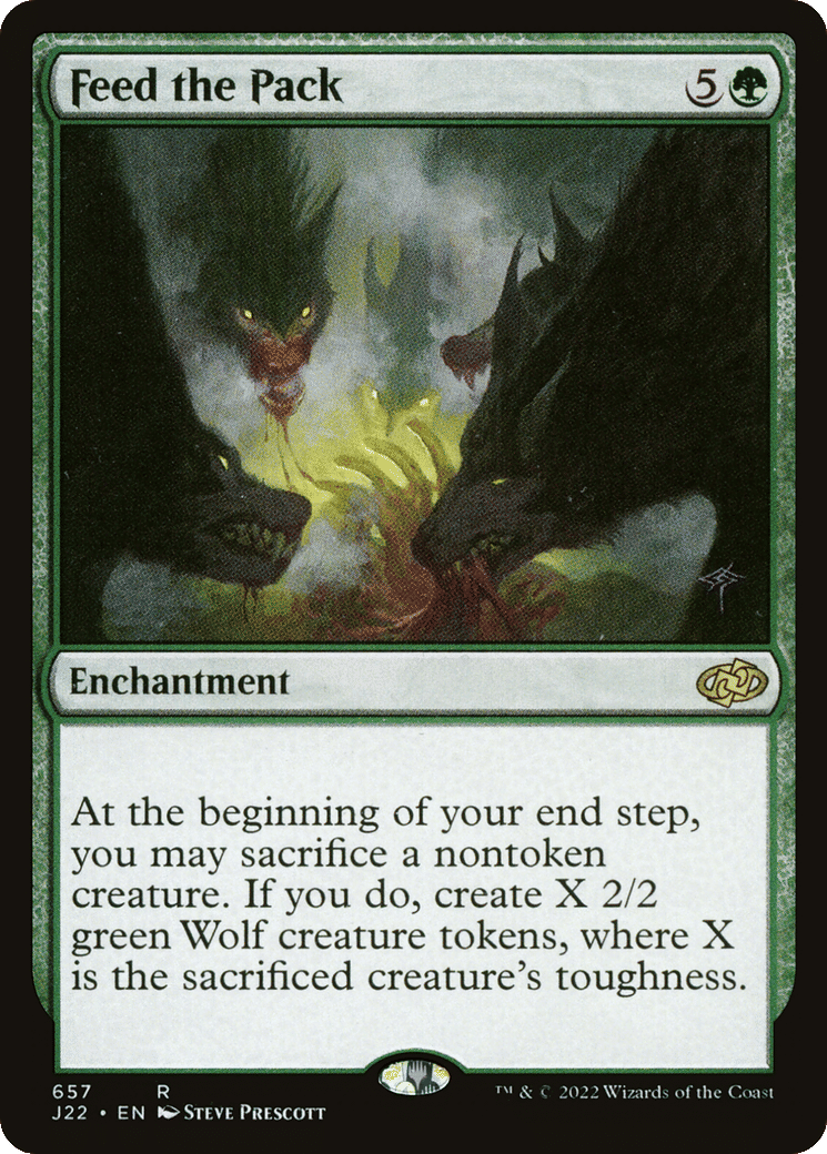 Feed the Pack — Jumpstart 2022 — Magic: The Gathering