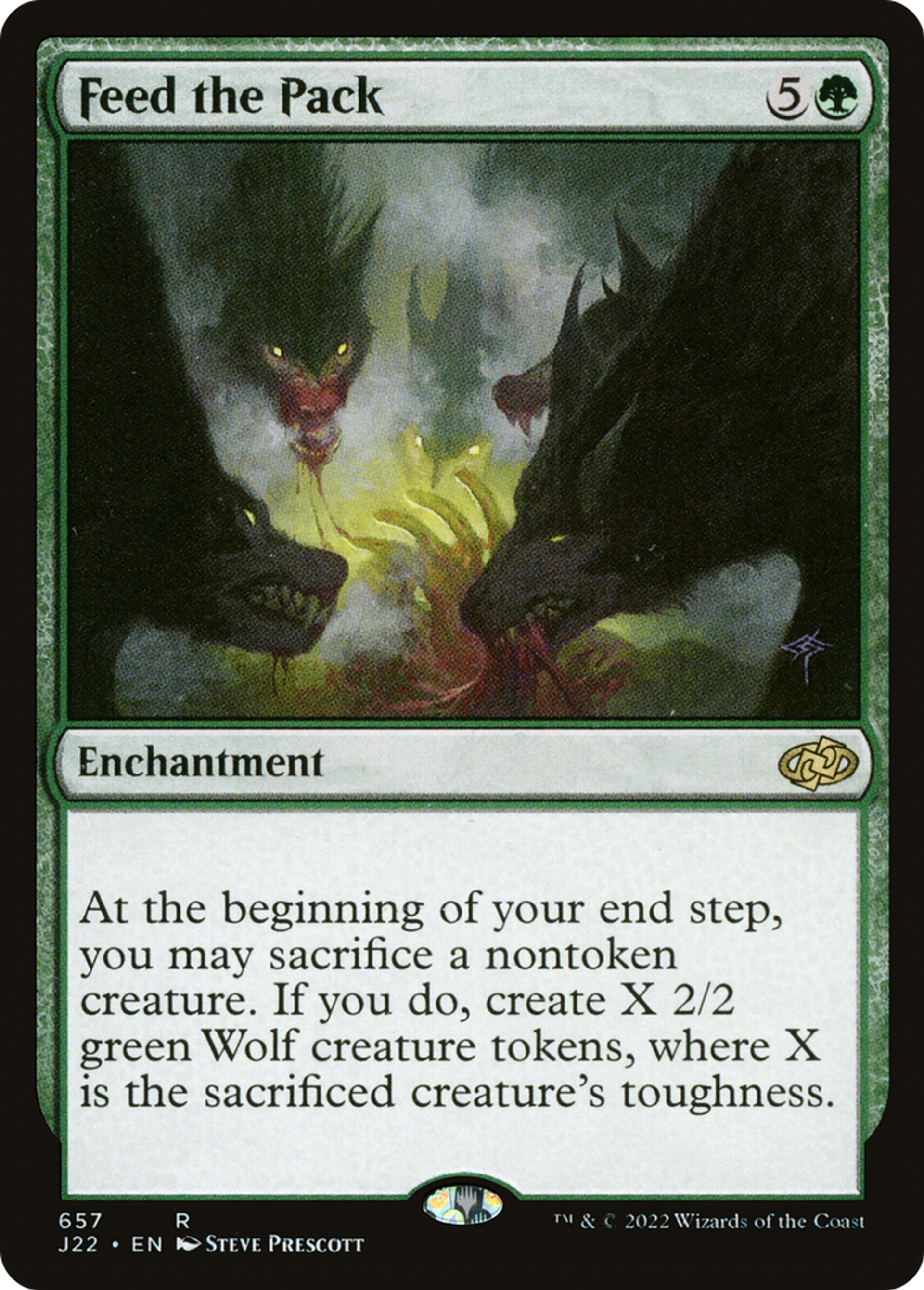 Nourrir la meute — Jumpstart 2022 — Magic: The Gathering