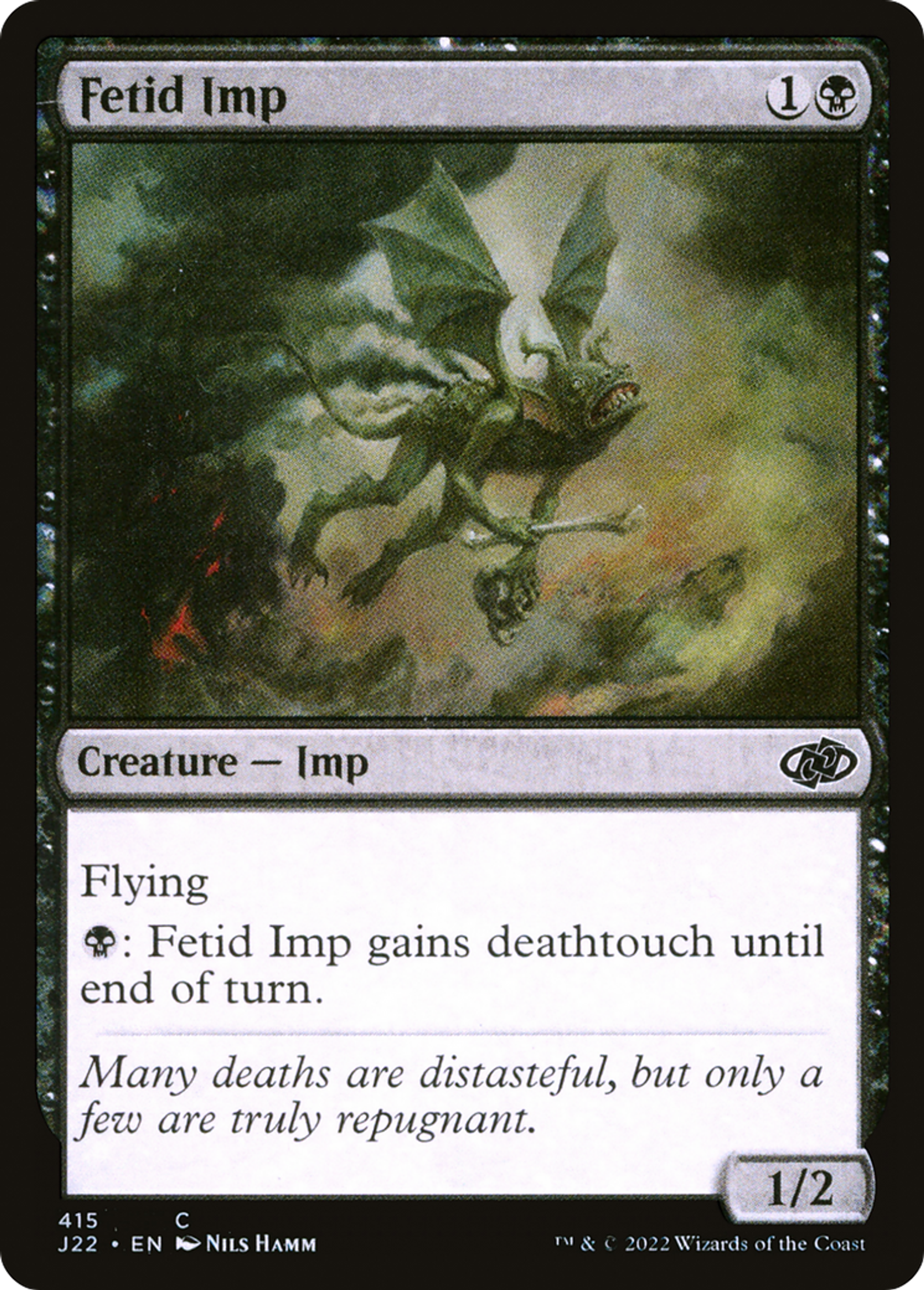 Diablotin fétide — Jumpstart 2022 — Magic: The Gathering