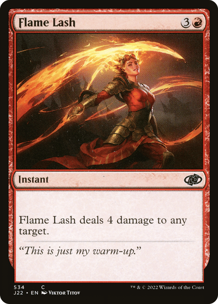 Flame Lash — Jumpstart 2022 — Magic: The Gathering