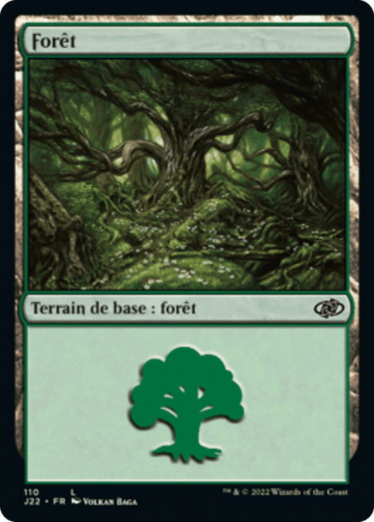 Forêt — Jumpstart 2022 — Magic: The Gathering