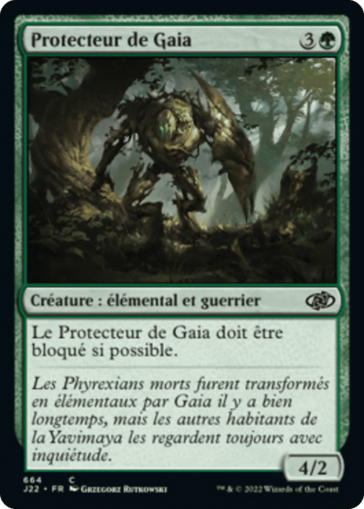 Protecteur de Gaia — Jumpstart 2022 — Magic: The Gathering