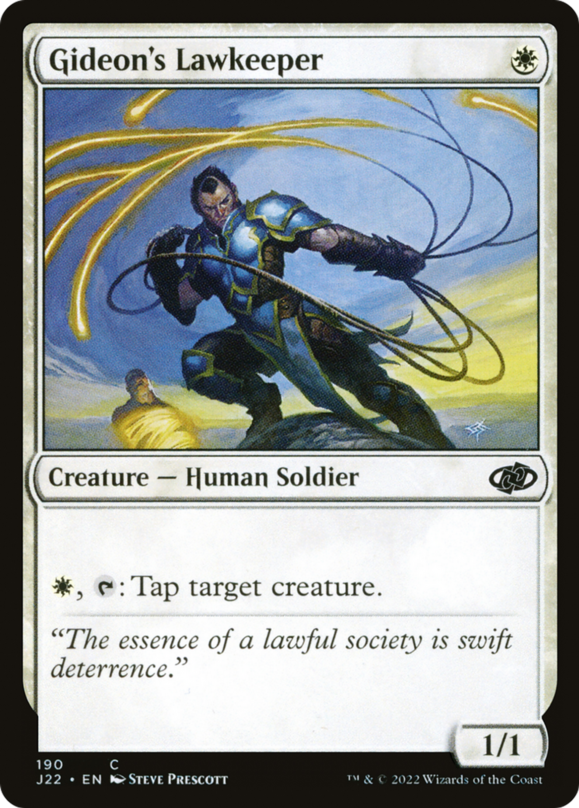 Gardeloi de Gideon — Jumpstart 2022 — Magic: The Gathering