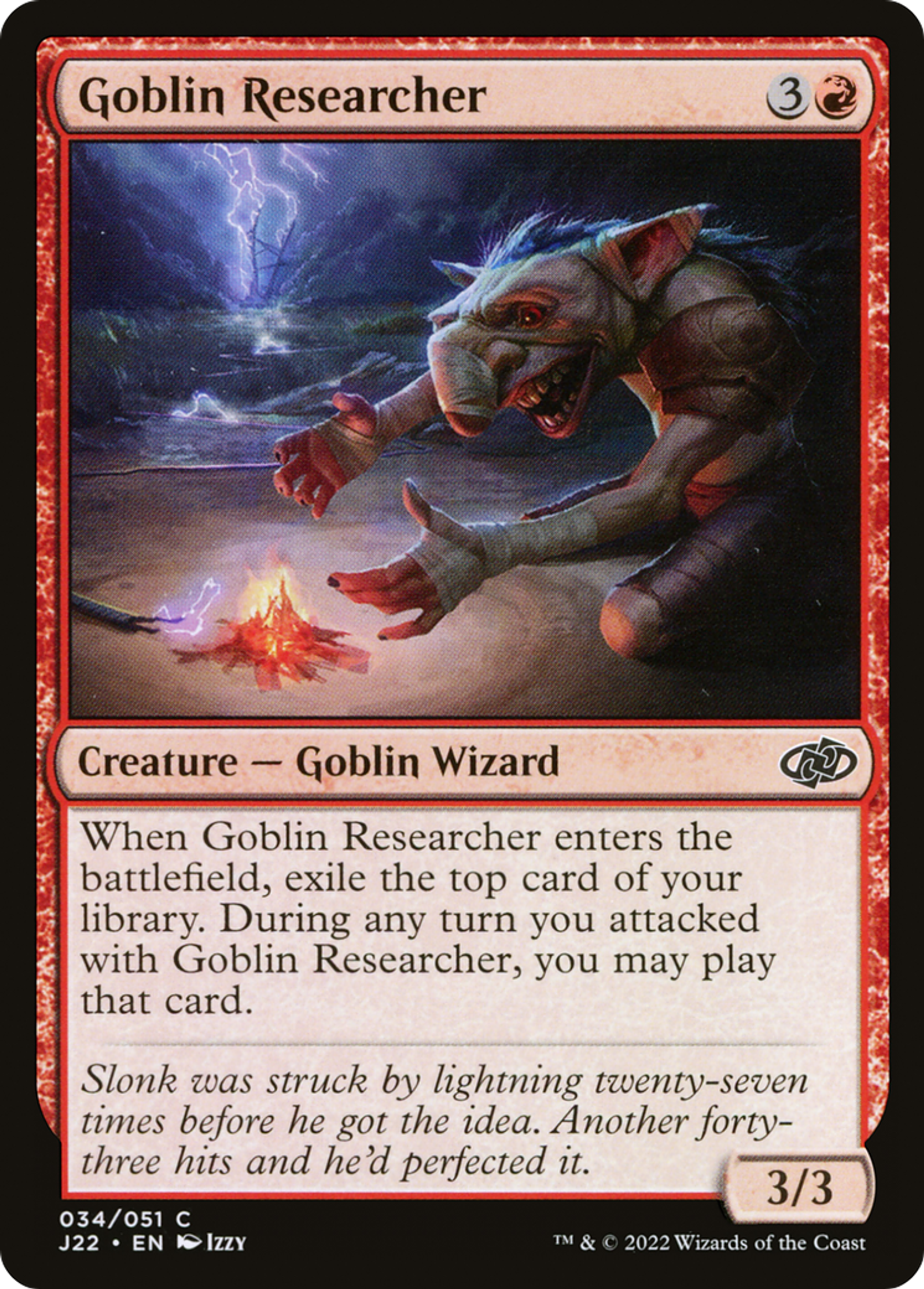 Chercheur gobelin — Jumpstart 2022 — Magic: The Gathering