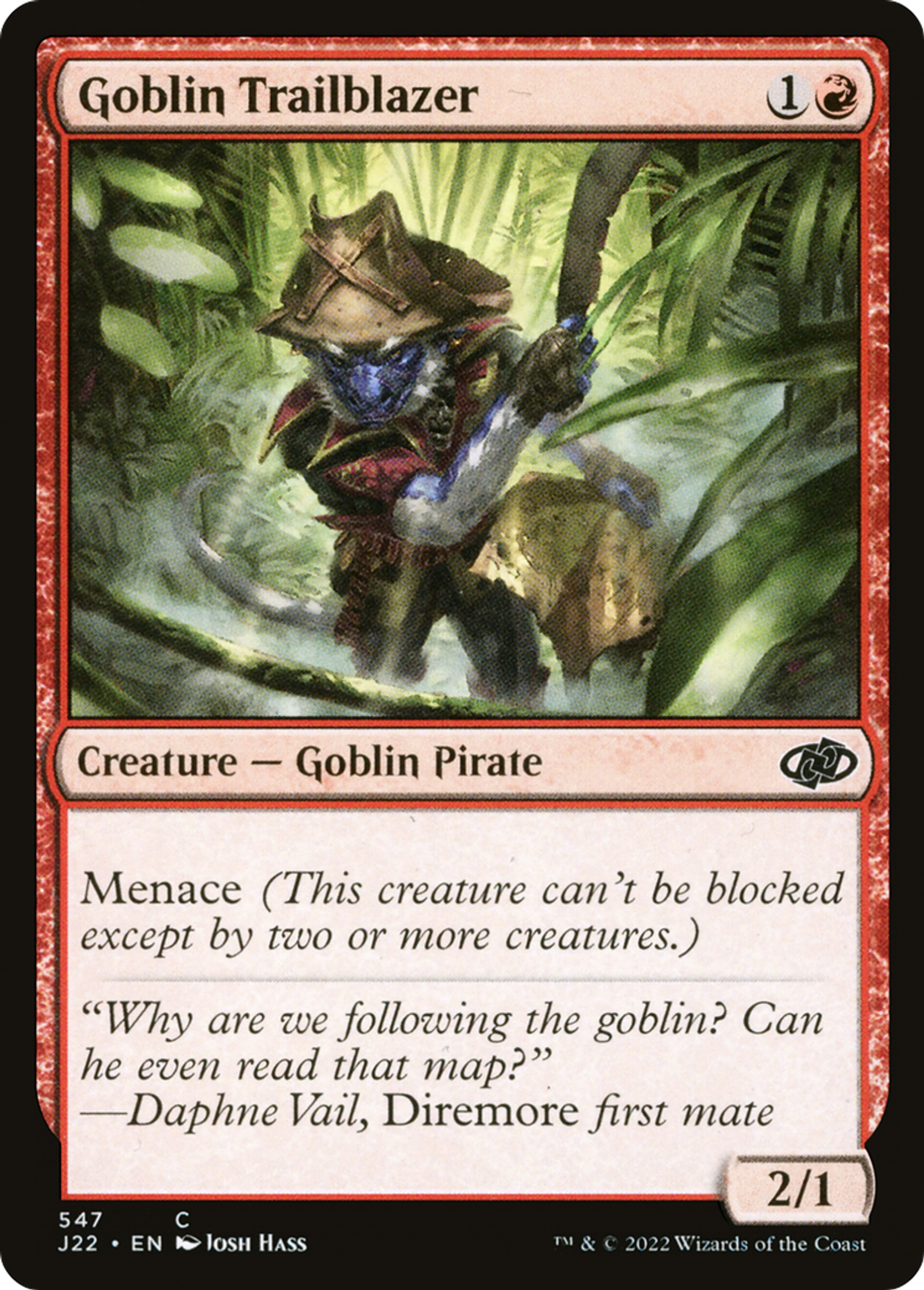 Pionnier gobelin — Jumpstart 2022 — Magic: The Gathering