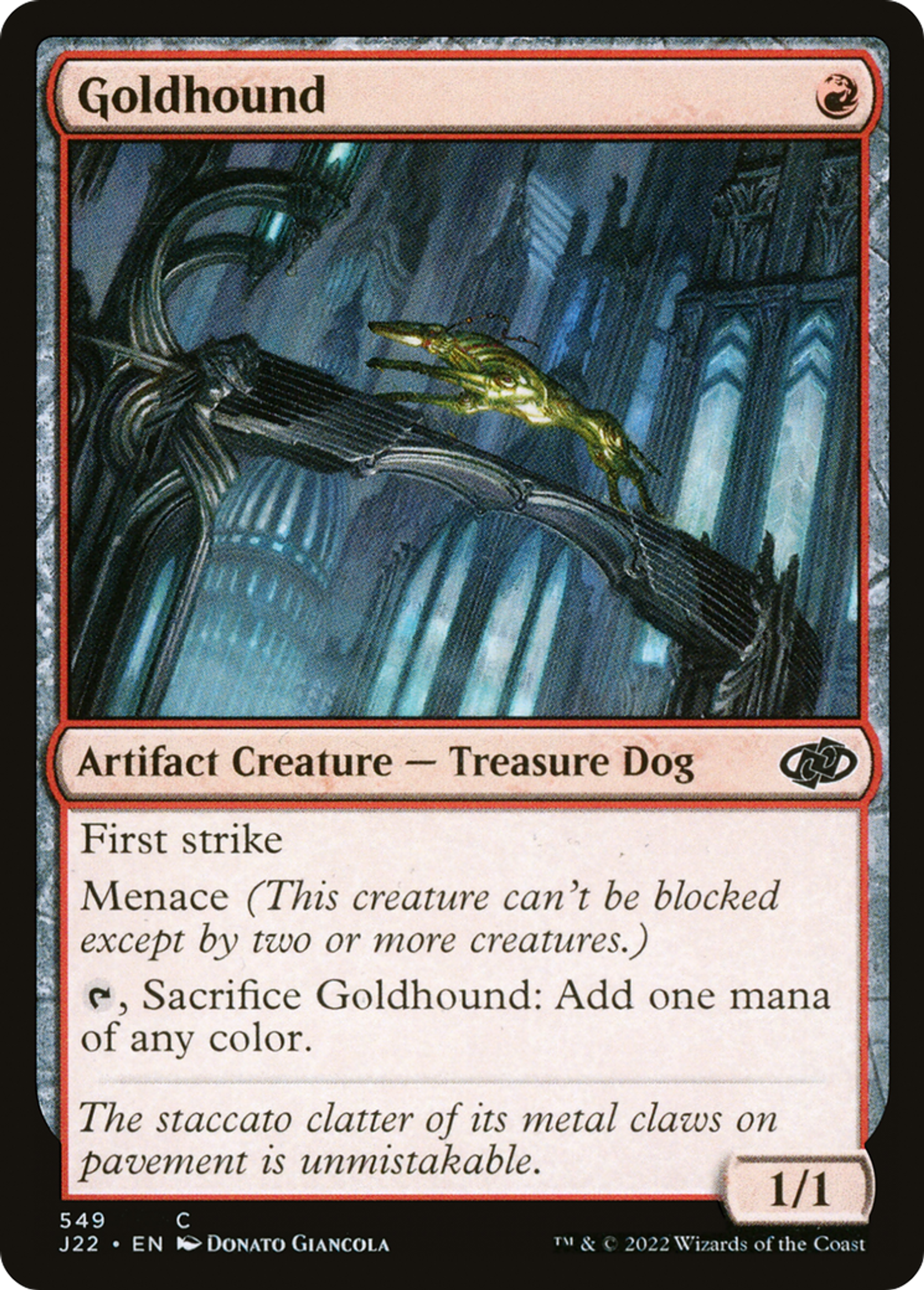 Chien d'or — Jumpstart 2022 — Magic: The Gathering