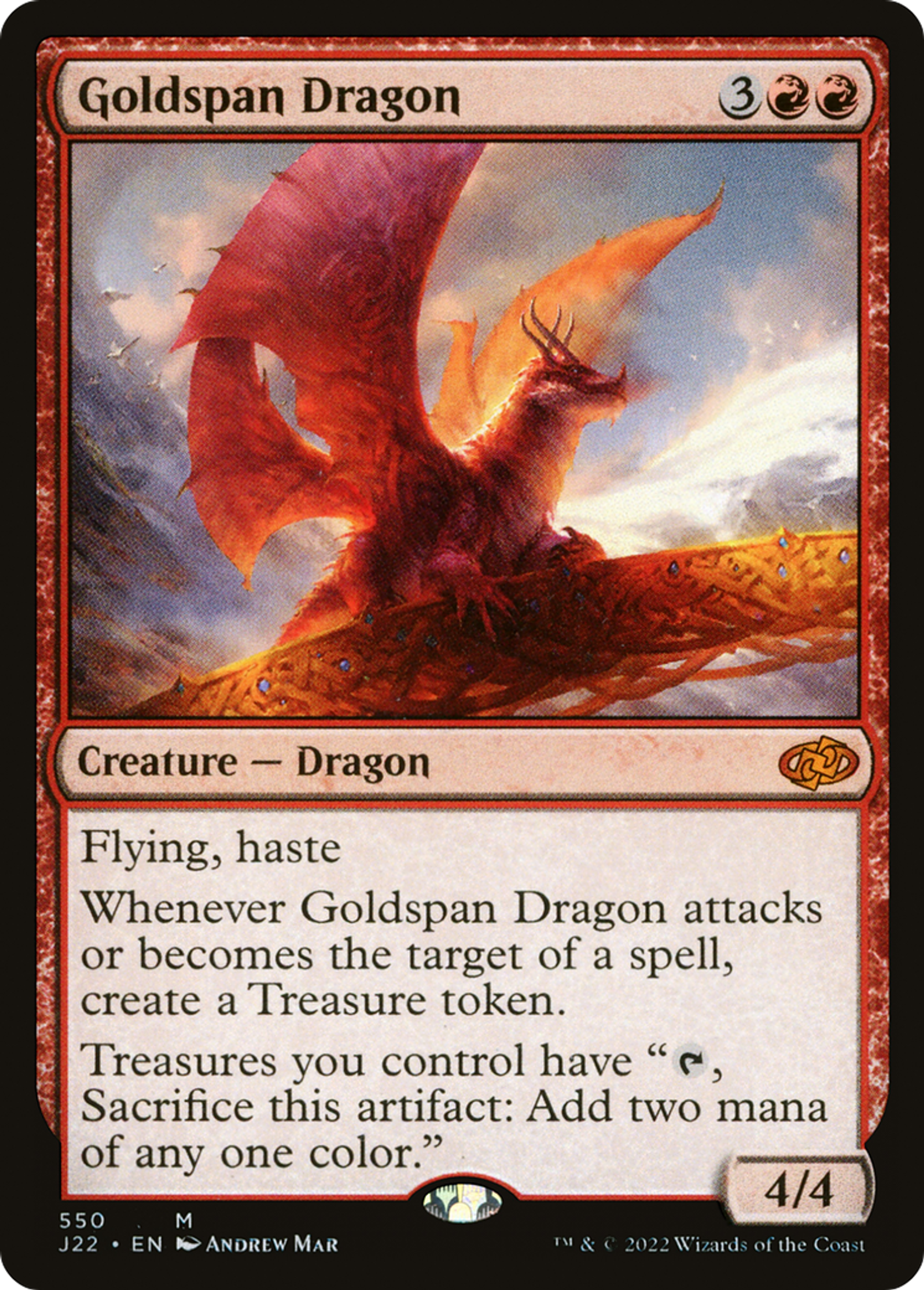 Dragon d'Orpont — Jumpstart 2022 — Magic: The Gathering