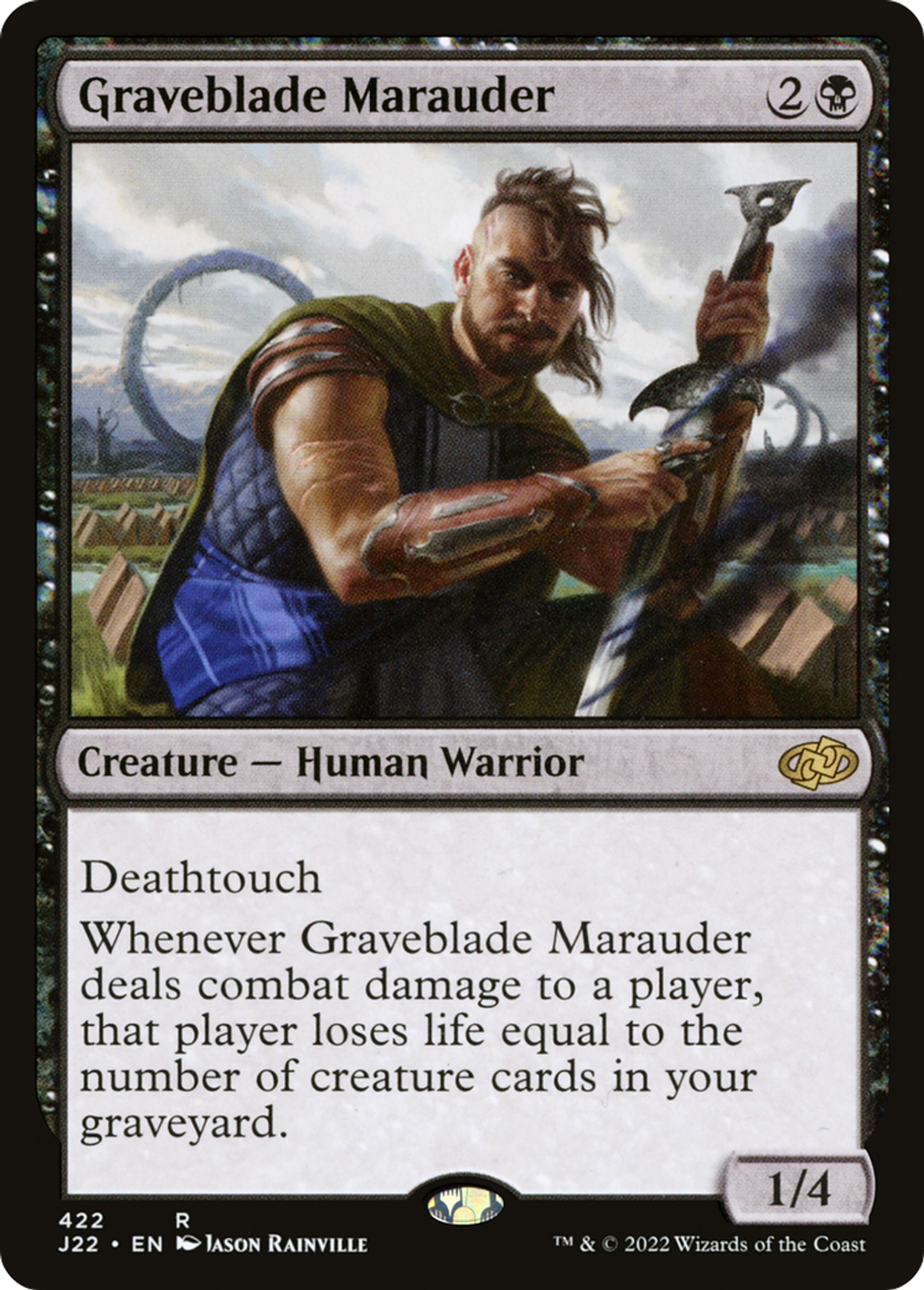 Maraudeur à lame sépulcrale — Jumpstart 2022 — Magic: The Gathering