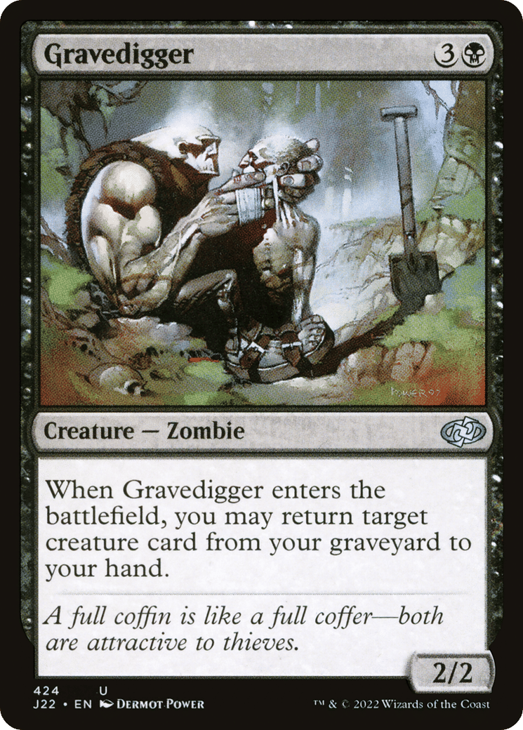 Gravedigger — Jumpstart 2022 — Magic: The Gathering