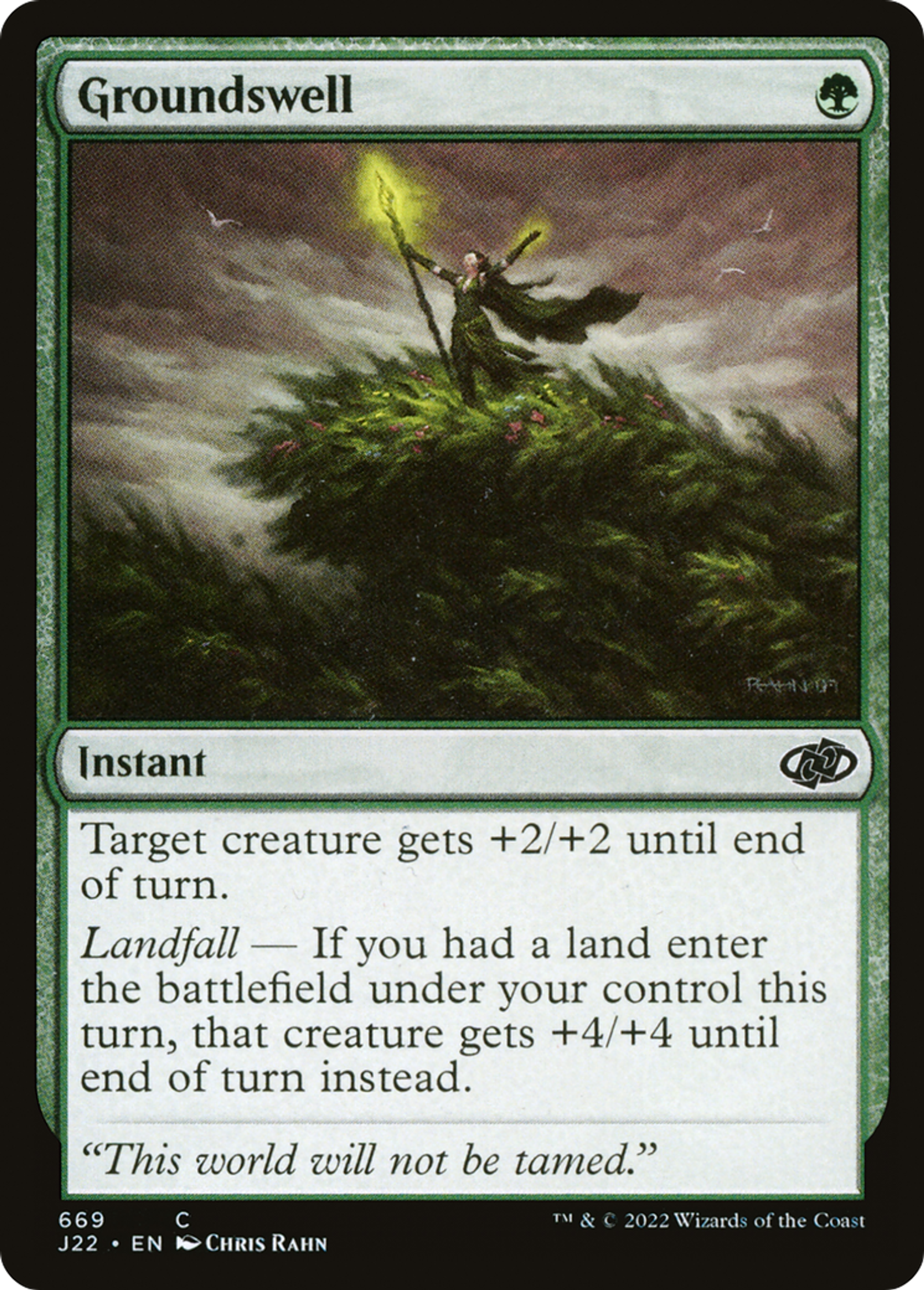 Lame de fond — Jumpstart 2022 — Magic: The Gathering