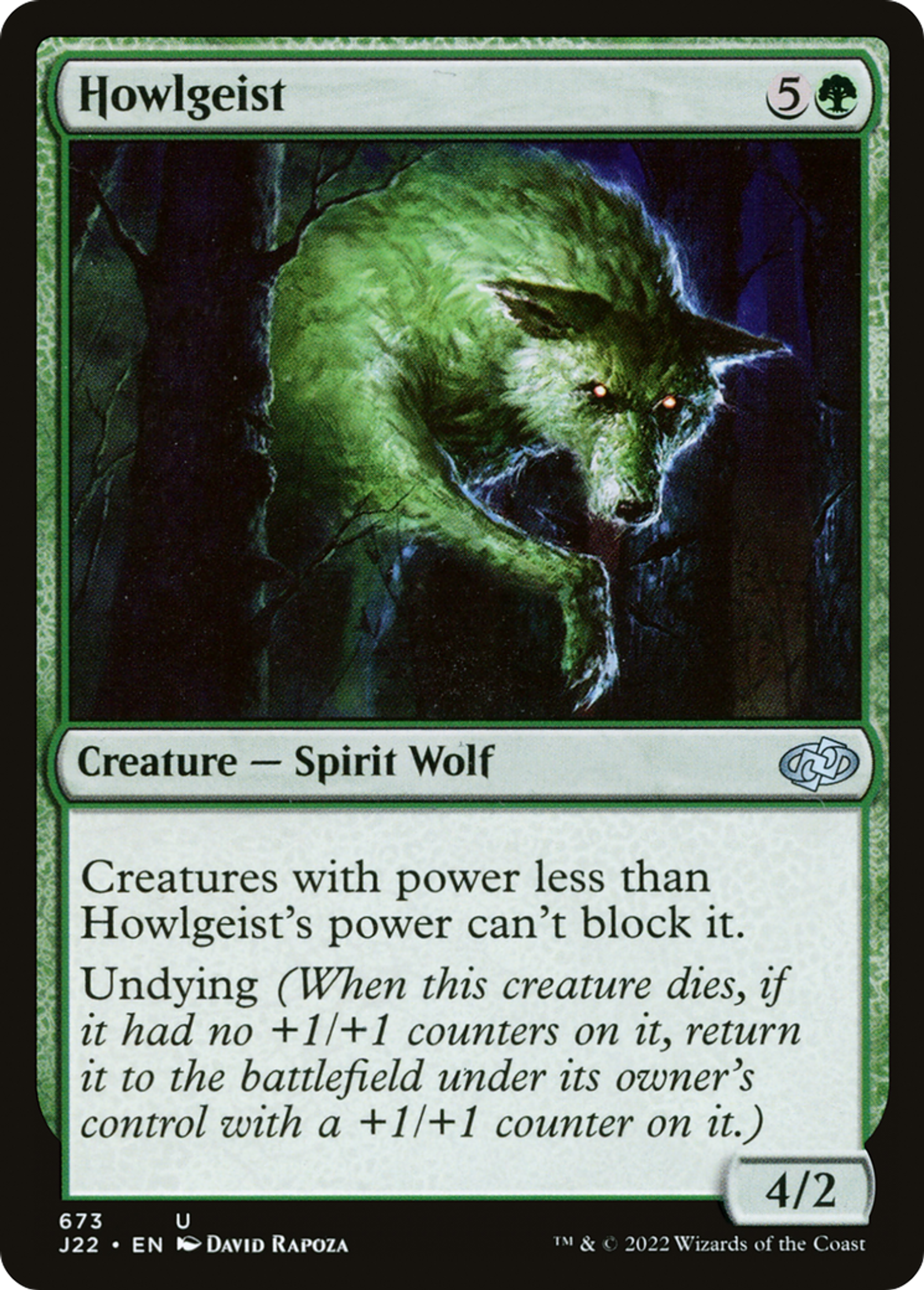 Hurlegeist — Jumpstart 2022 — Magic: The Gathering