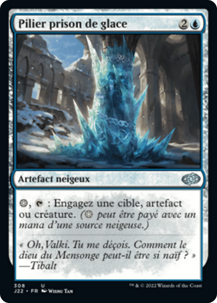 Pilier prison de glace — Jumpstart 2022 — Magic: The Gathering