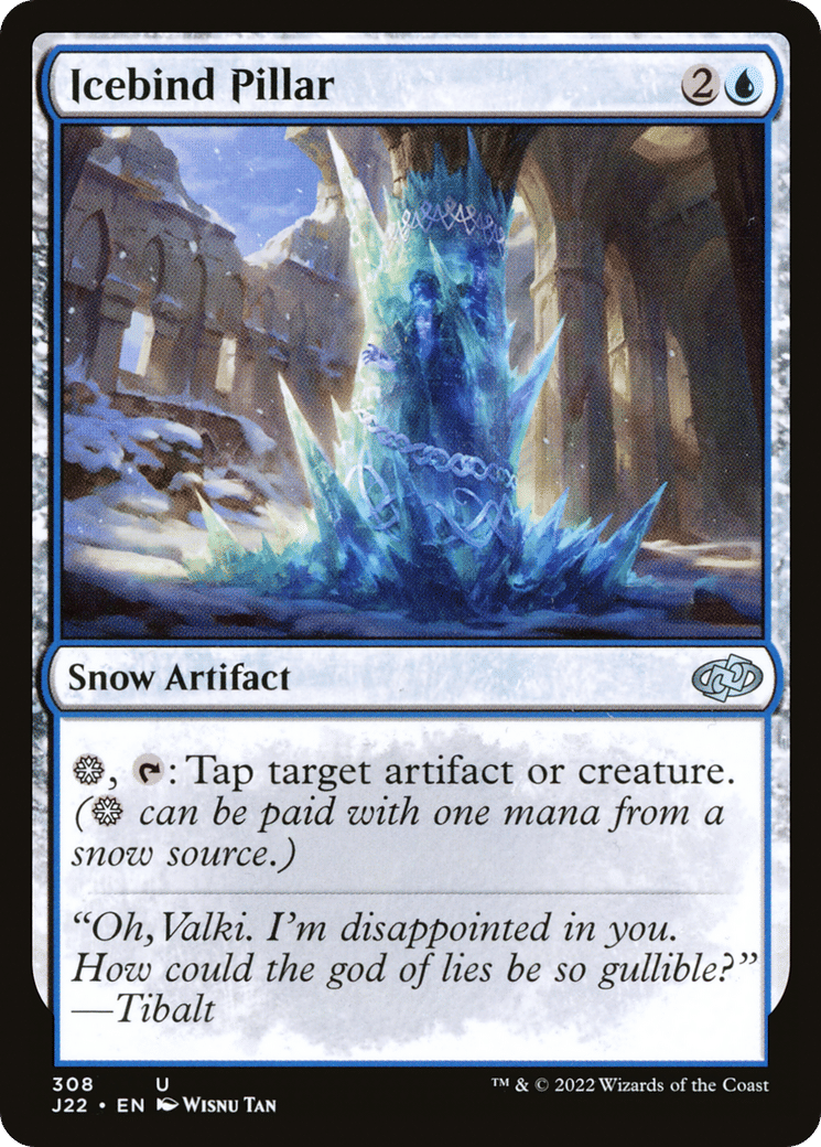 Icebind Pillar — Jumpstart 2022 — Magic: The Gathering