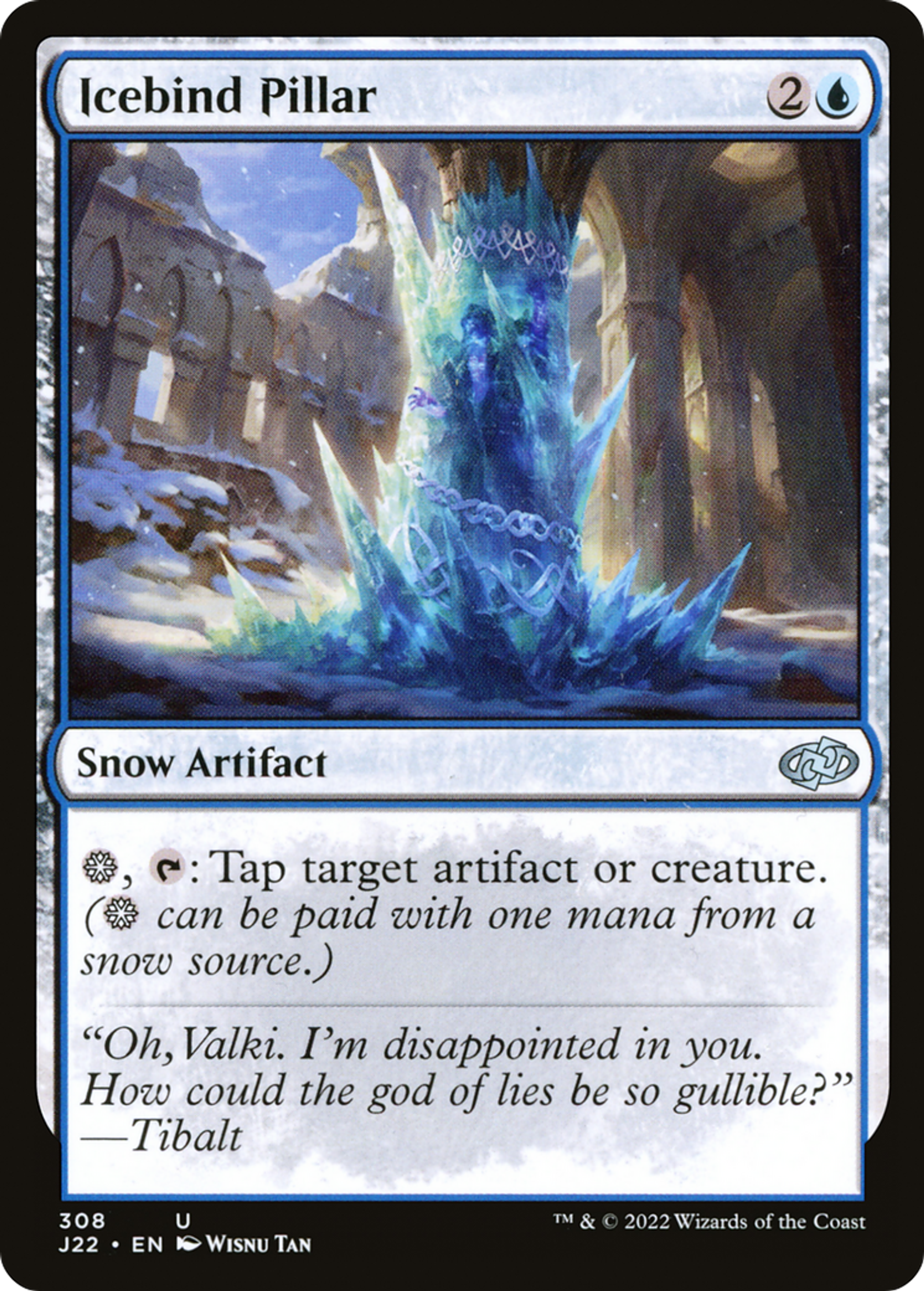 Pilier prison de glace — Jumpstart 2022 — Magic: The Gathering