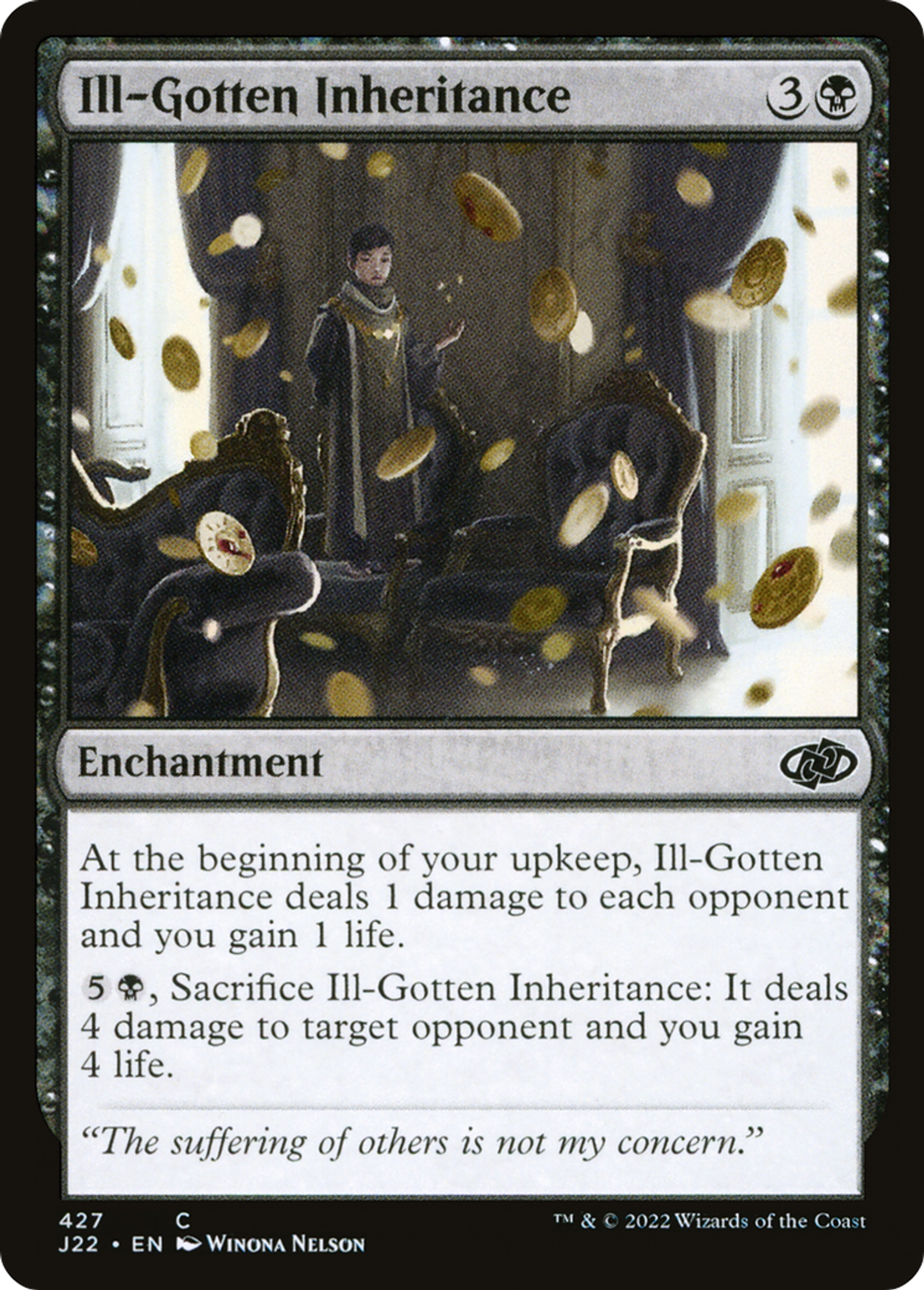 Héritage mal acquis — Jumpstart 2022 — Magic: The Gathering