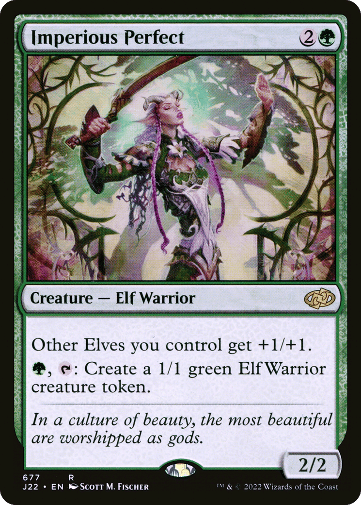 Imperious Perfect — Jumpstart 2022 — Magic: The Gathering