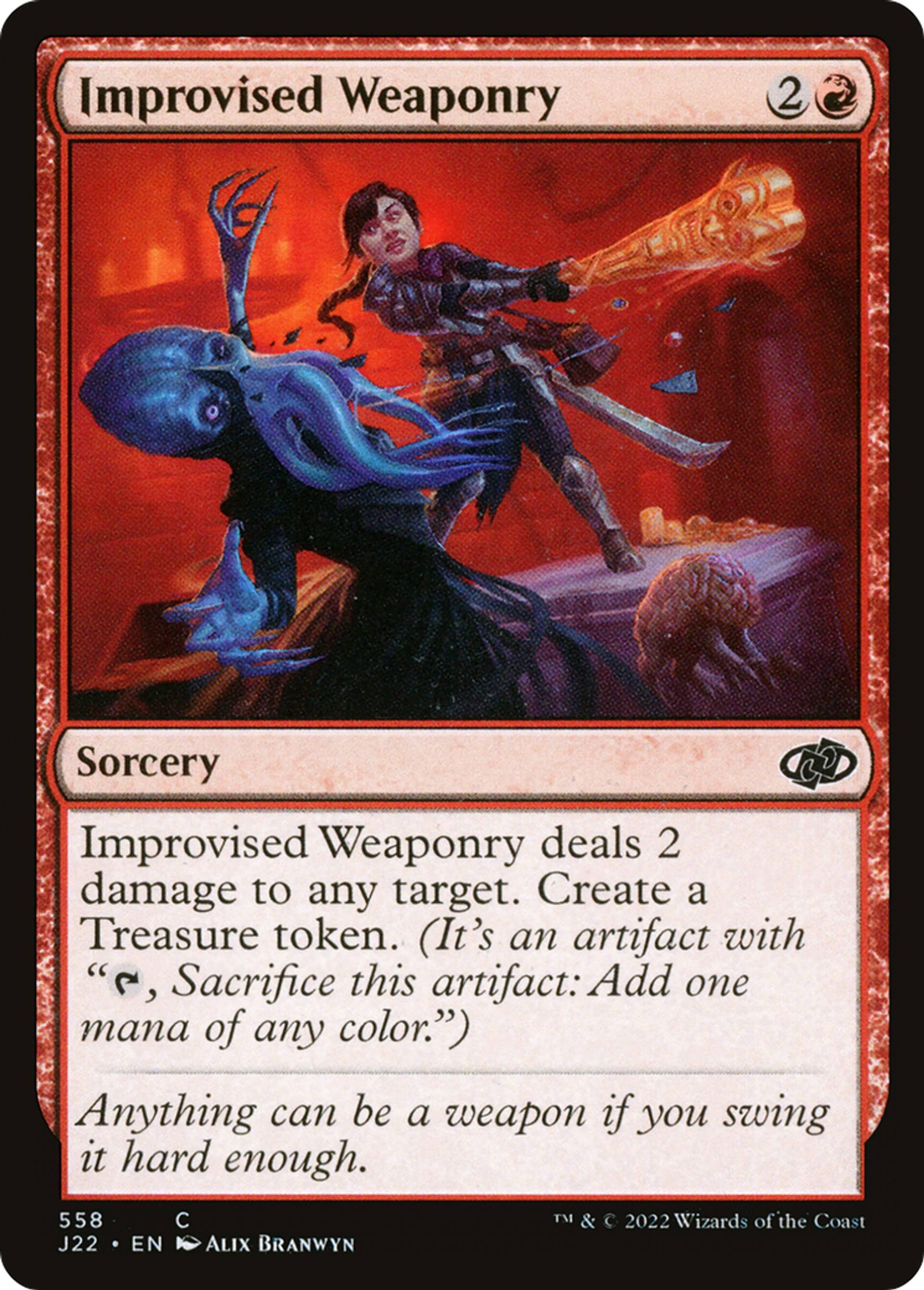 Arsenal improvisé — Jumpstart 2022 — Magic: The Gathering