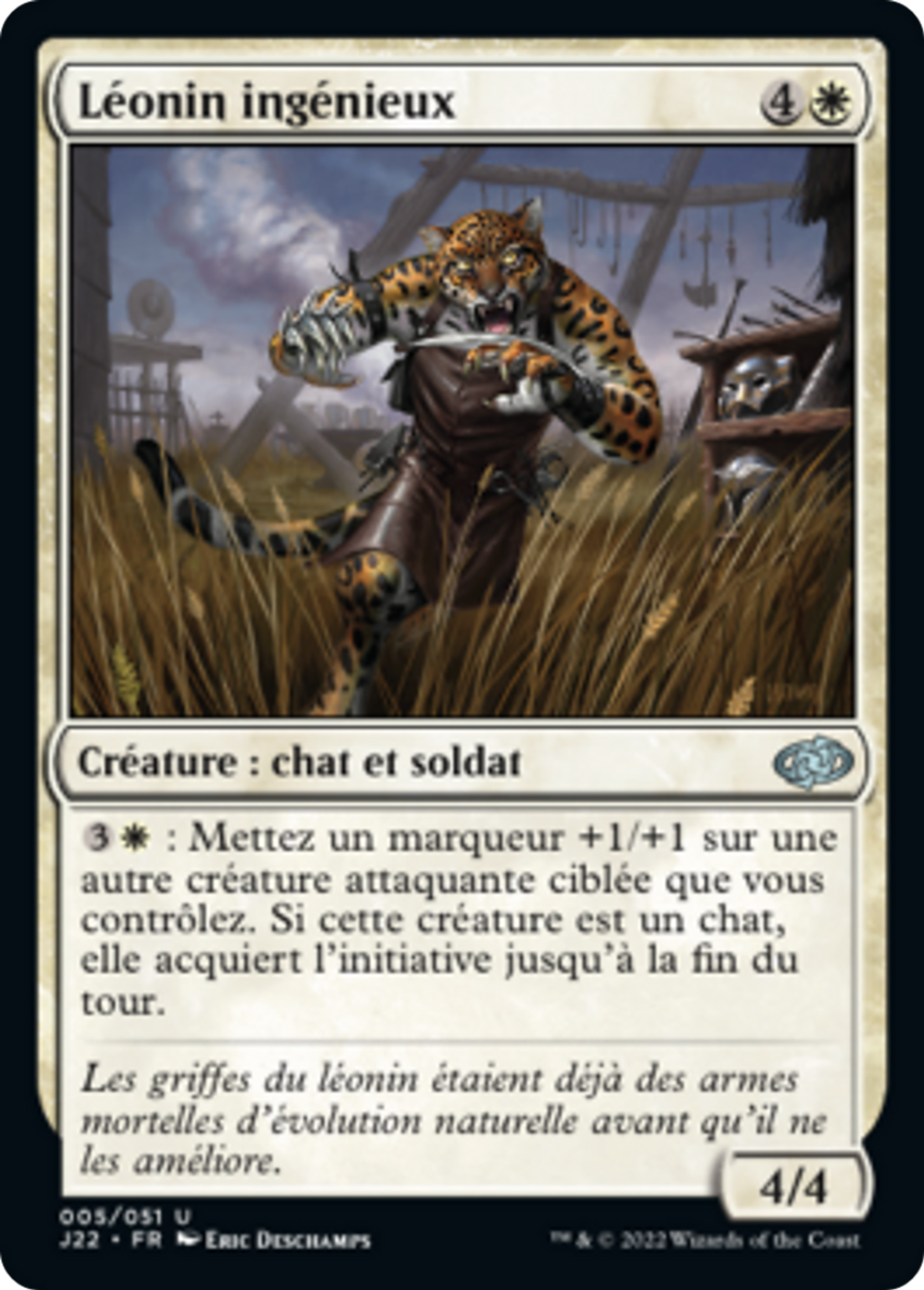 Léonin ingénieux — Jumpstart 2022 — Magic: The Gathering
