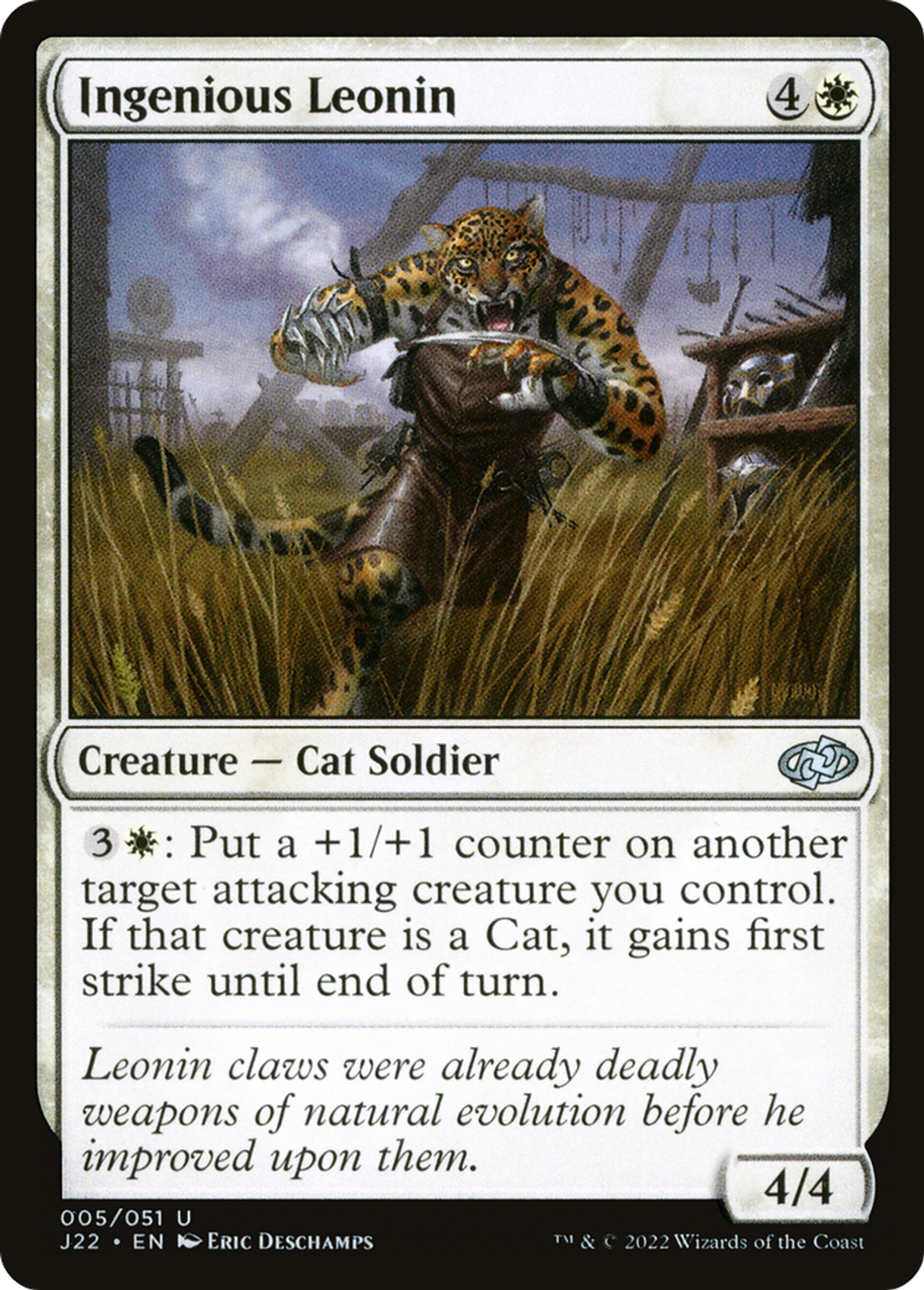 Léonin ingénieux — Jumpstart 2022 — Magic: The Gathering