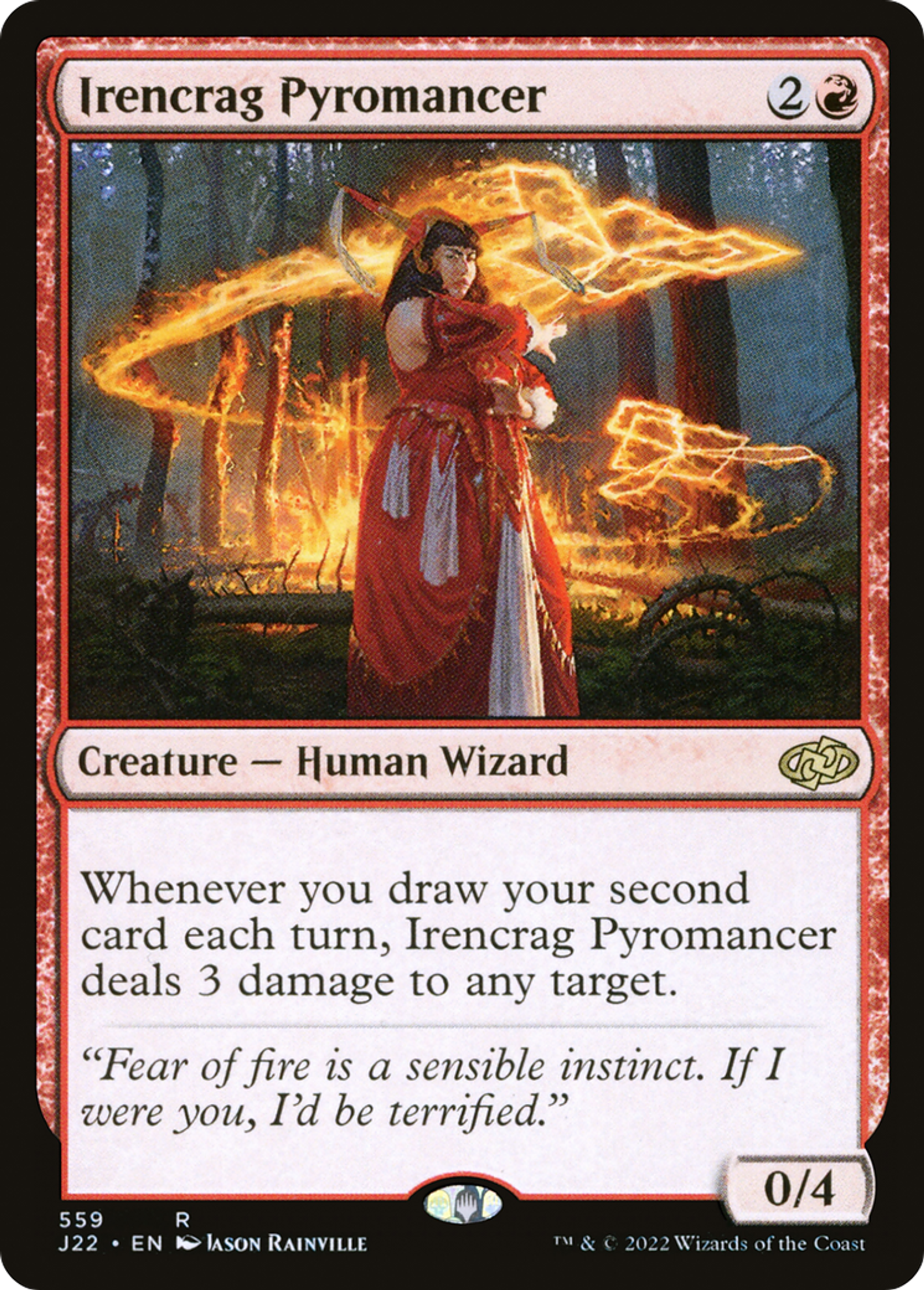 Pyromancienne de Culmefer — Jumpstart 2022 — Magic: The Gathering