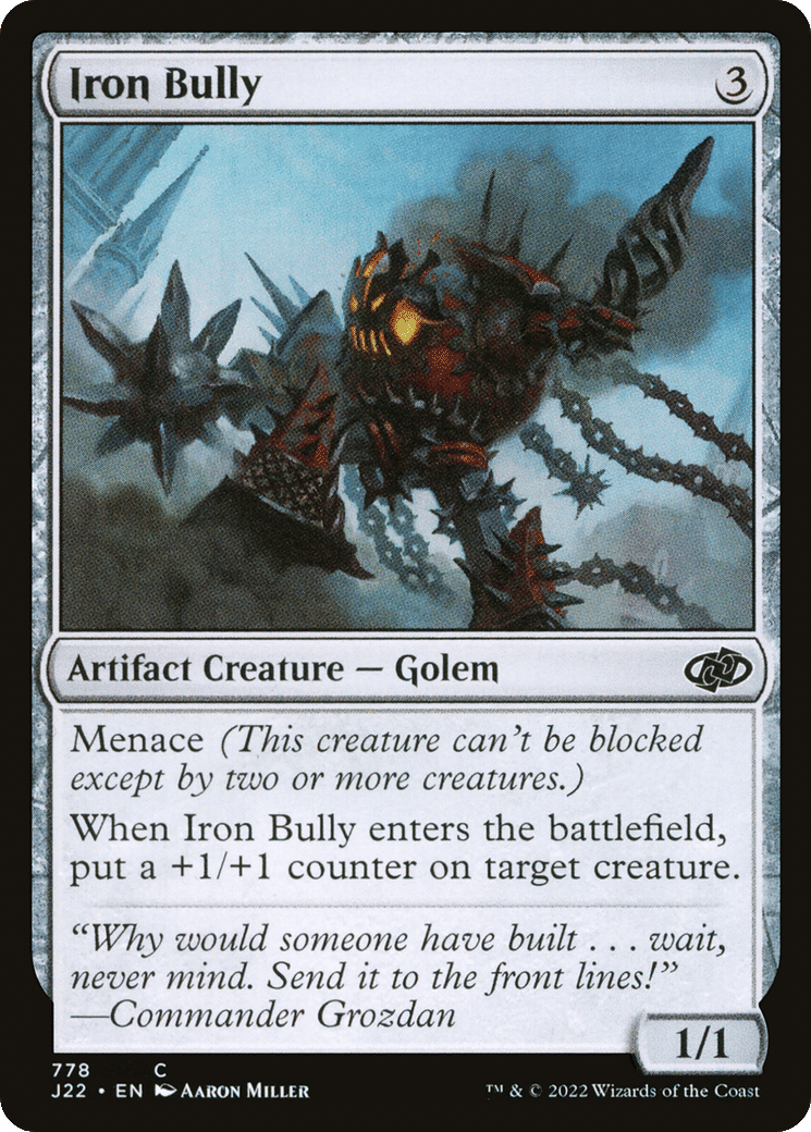 Iron Bully — Jumpstart 2022 — Magic: The Gathering