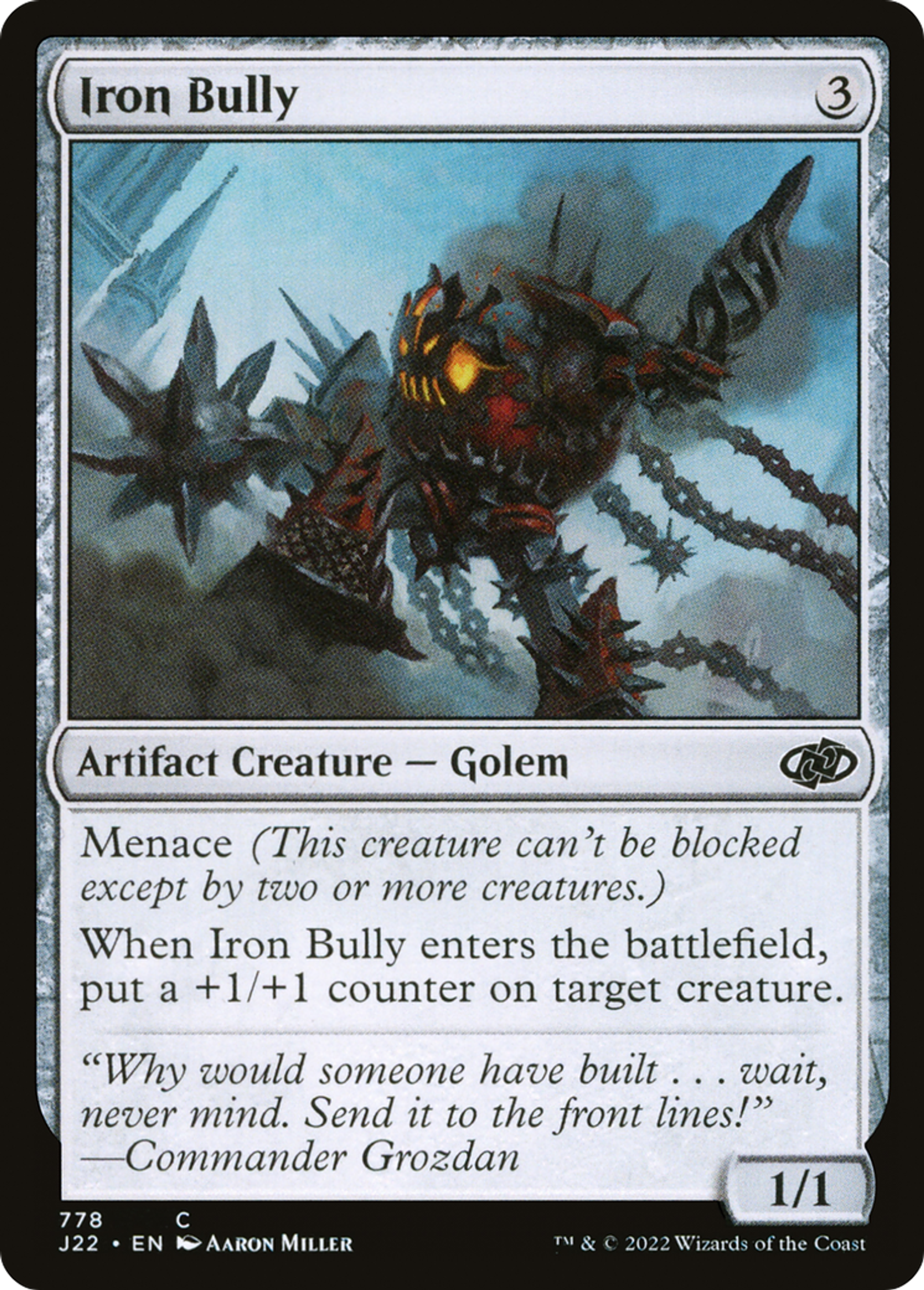 Bravache de fer — Jumpstart 2022 — Magic: The Gathering