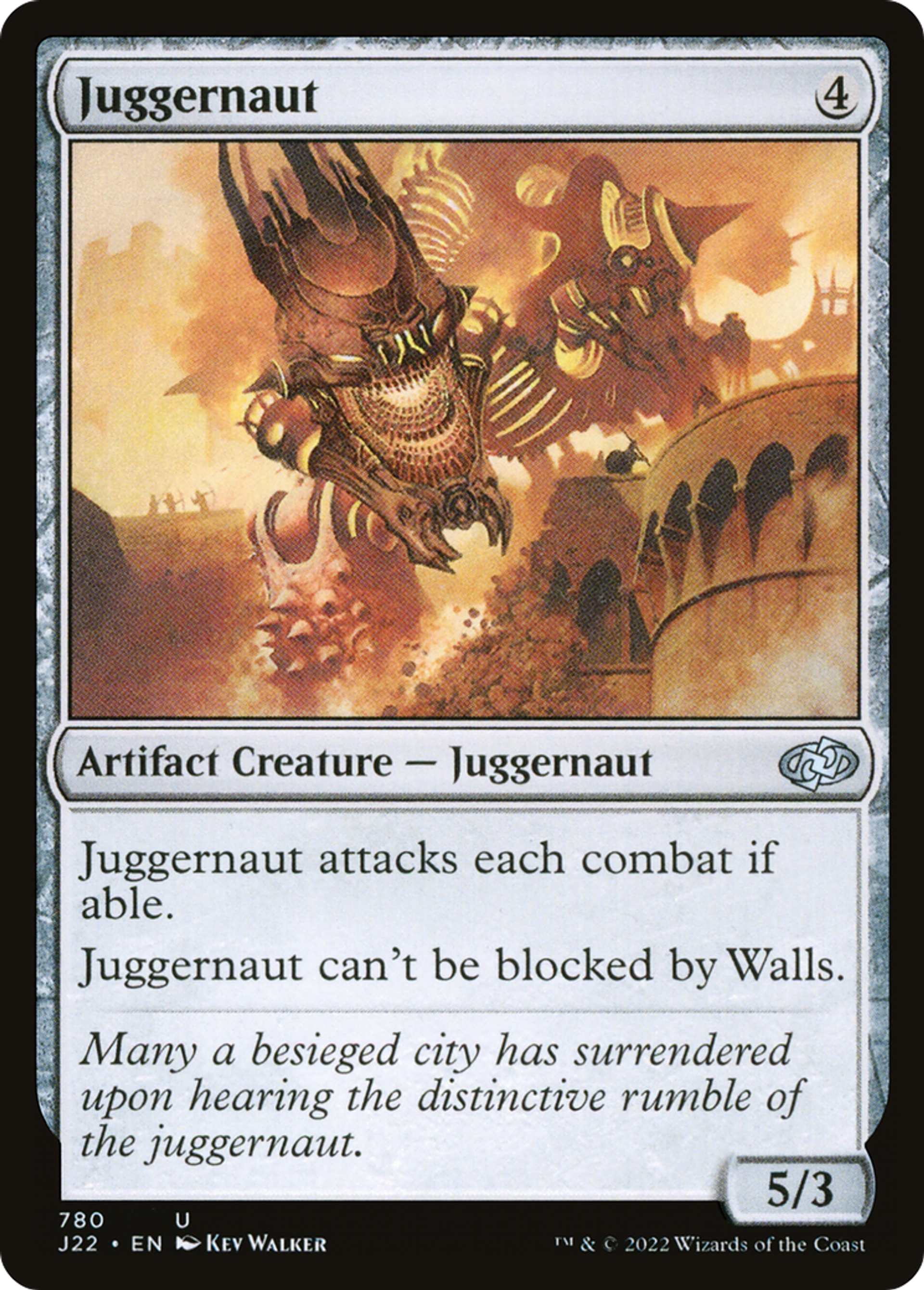 Djaggernaut — Jumpstart 2022 — Magic: The Gathering