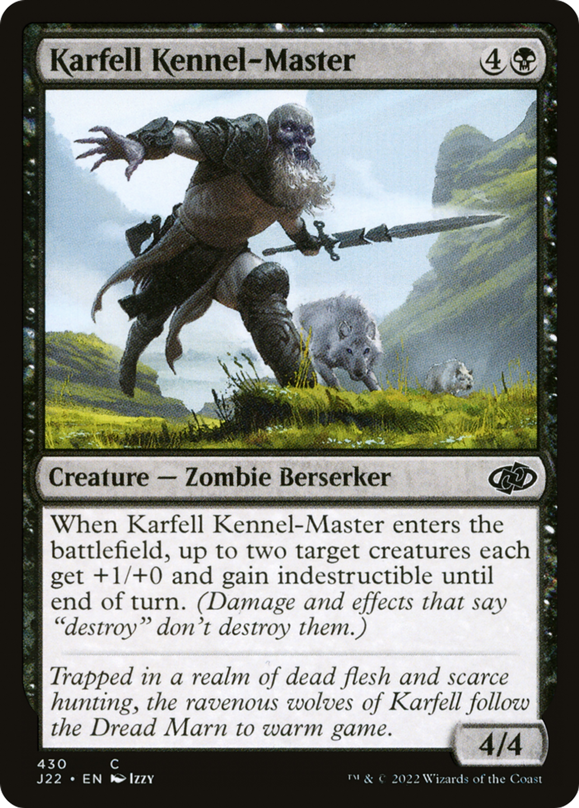 Karfell Kennel-Master — Jumpstart 2022 — Magic: The Gathering