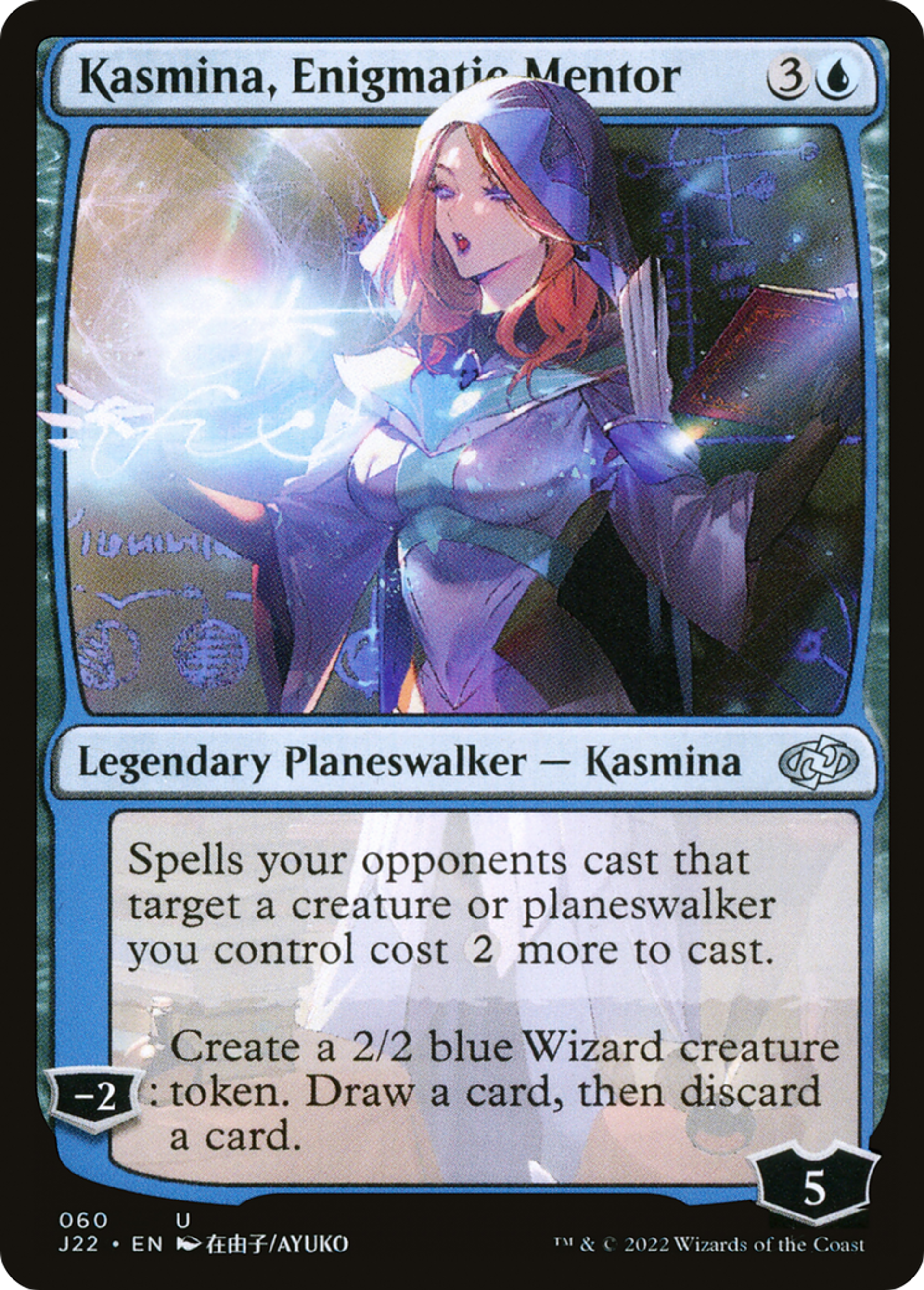Kasmina, mentor énigmatique — Jumpstart 2022 — Magic: The Gathering