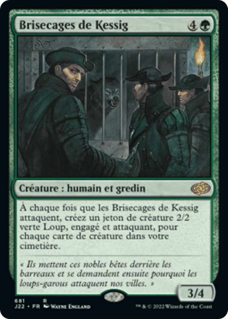 Brisecages de Kessig — Jumpstart 2022 — Magic: The Gathering