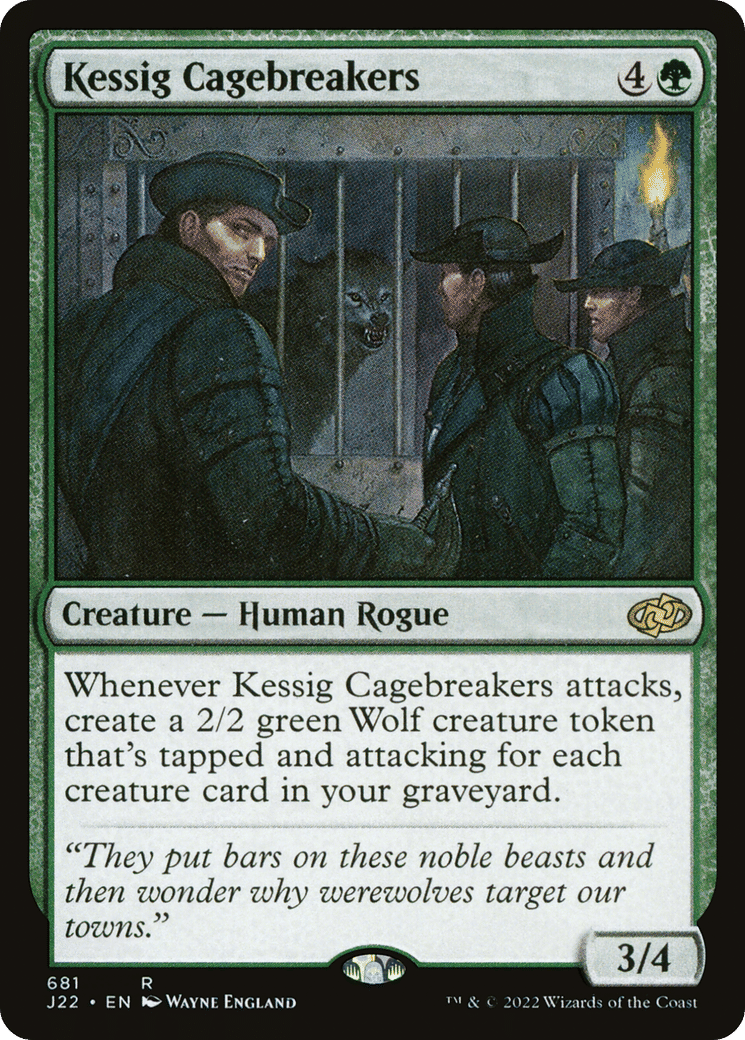 Kessig Cagebreakers — Jumpstart 2022 — Magic: The Gathering