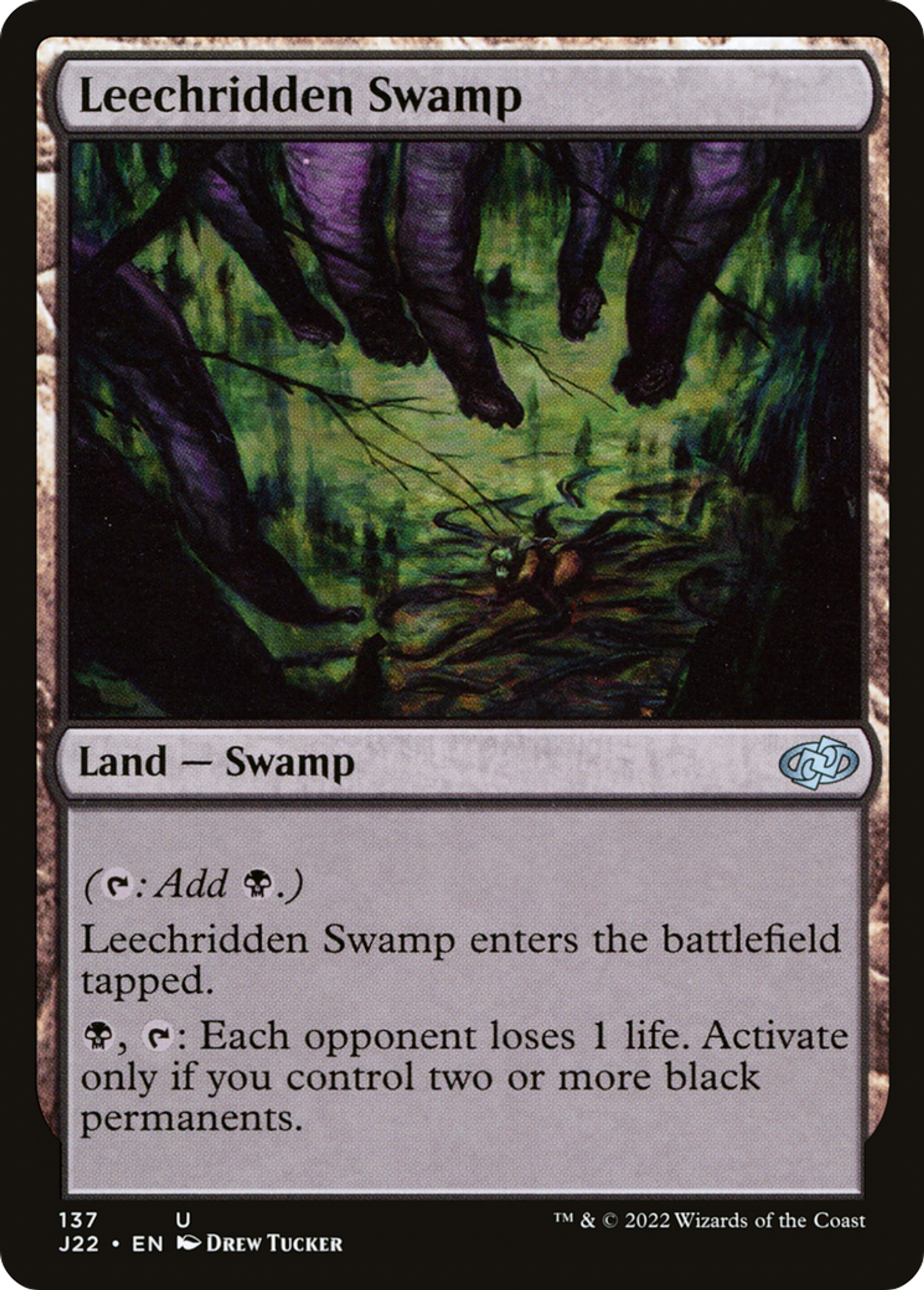Marais envahi par les sangsues — Jumpstart 2022 — Magic: The Gathering