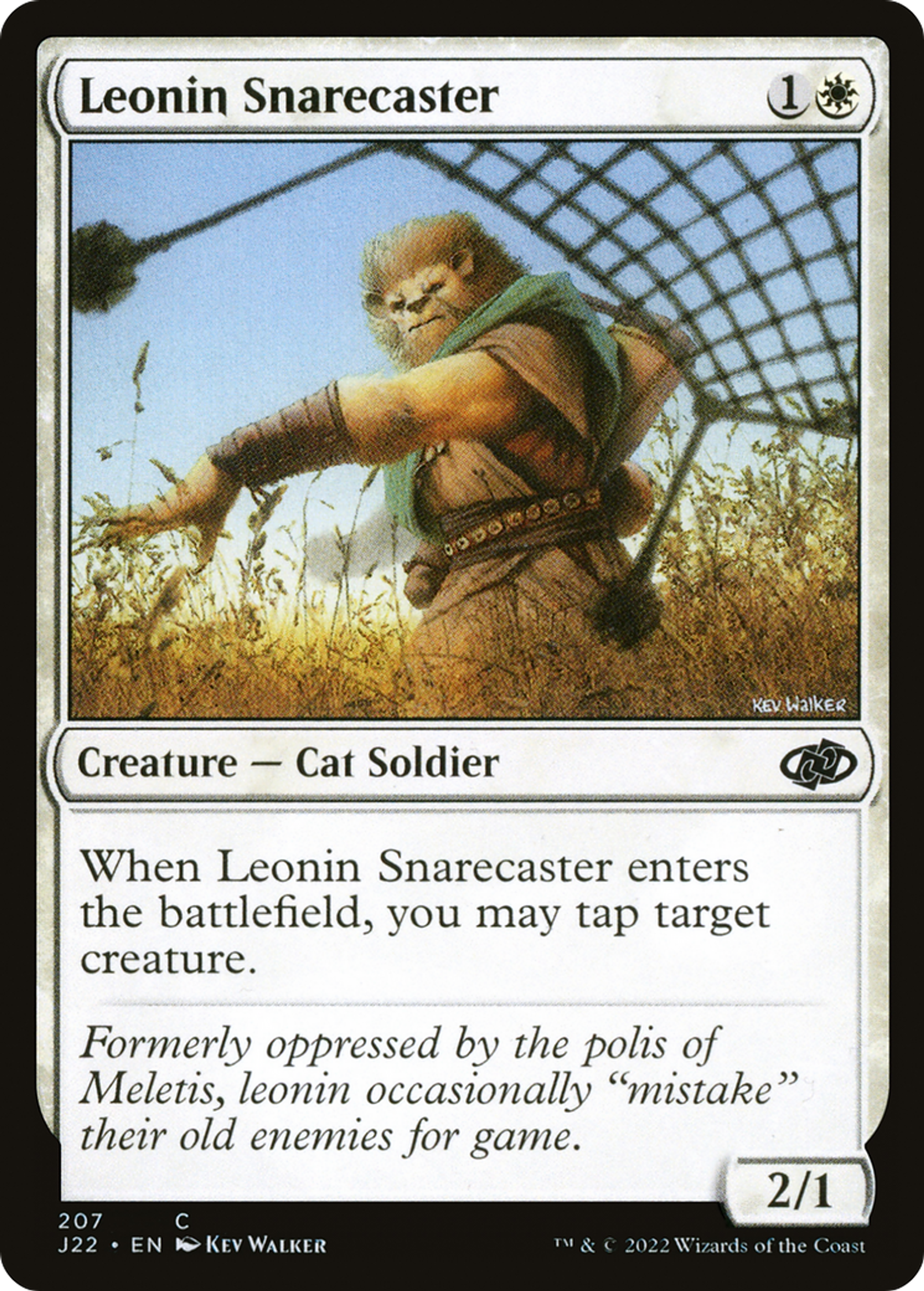 Braconnier léonin — Jumpstart 2022 — Magic: The Gathering