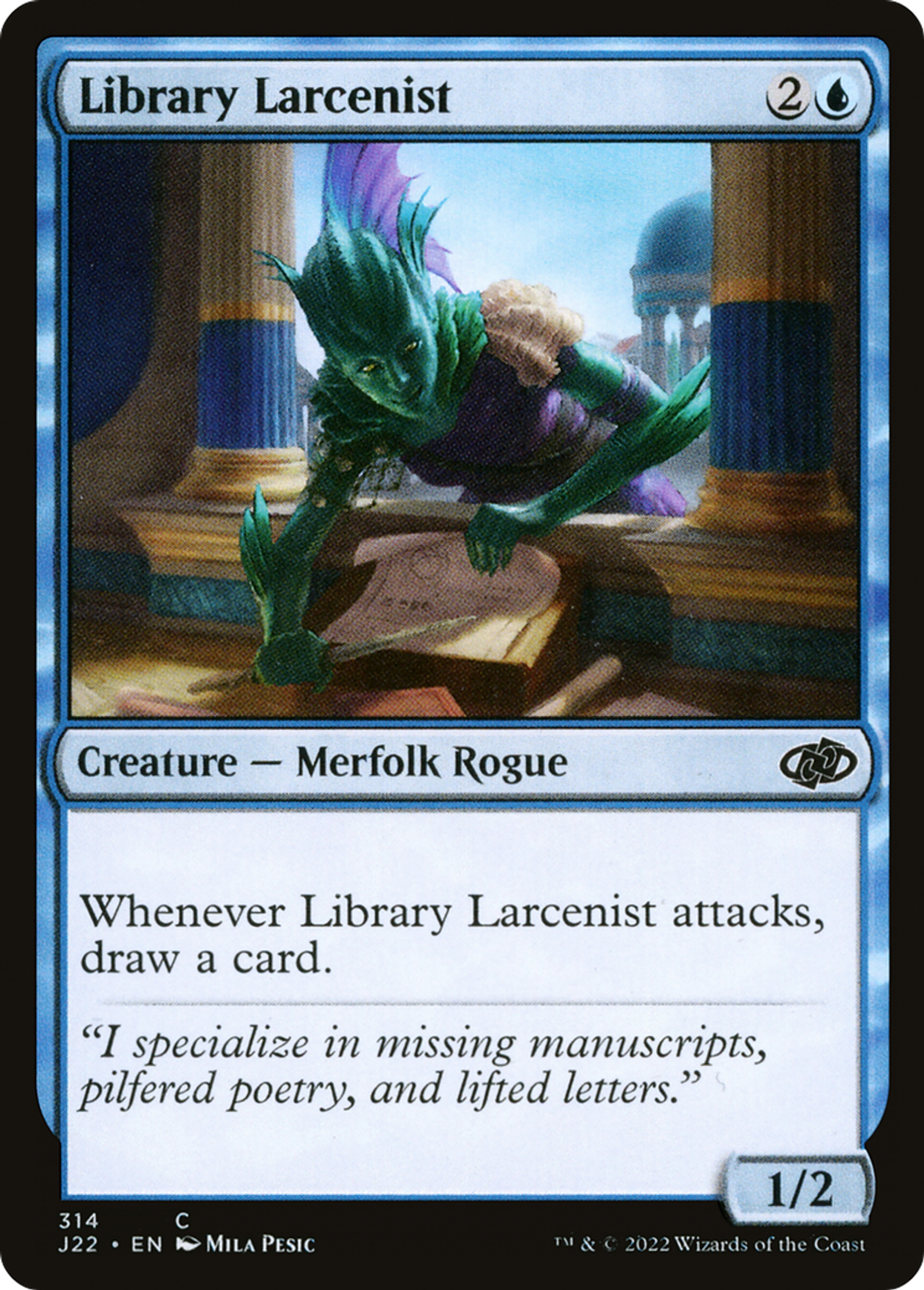 Voleuse de bibliothèque — Jumpstart 2022 — Magic: The Gathering