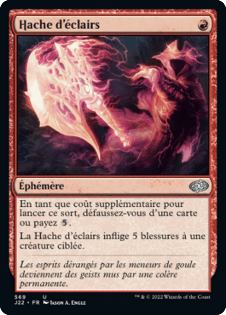 Hache d'éclairs — Jumpstart 2022 — Magic: The Gathering