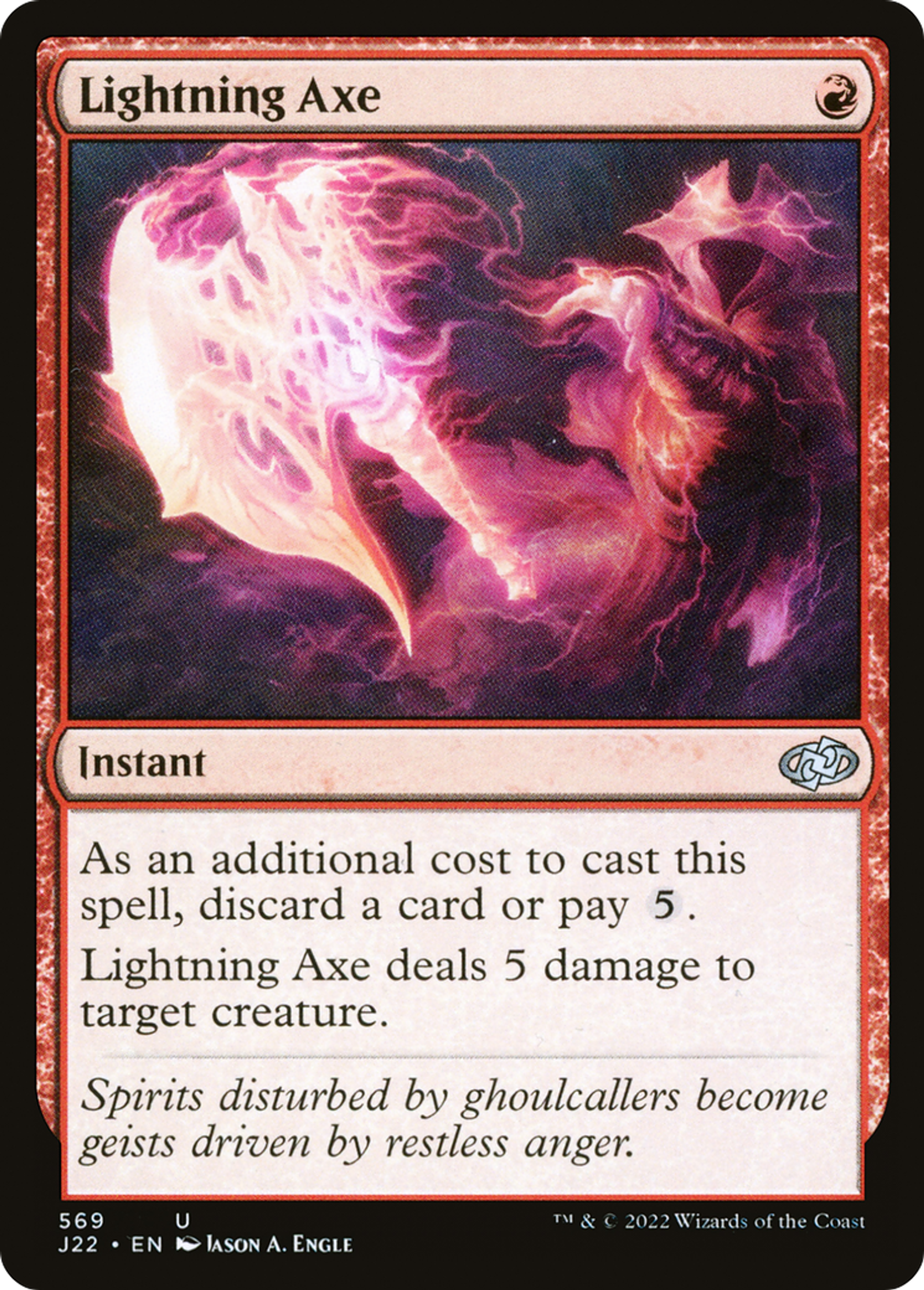 Hache d'éclairs — Jumpstart 2022 — Magic: The Gathering