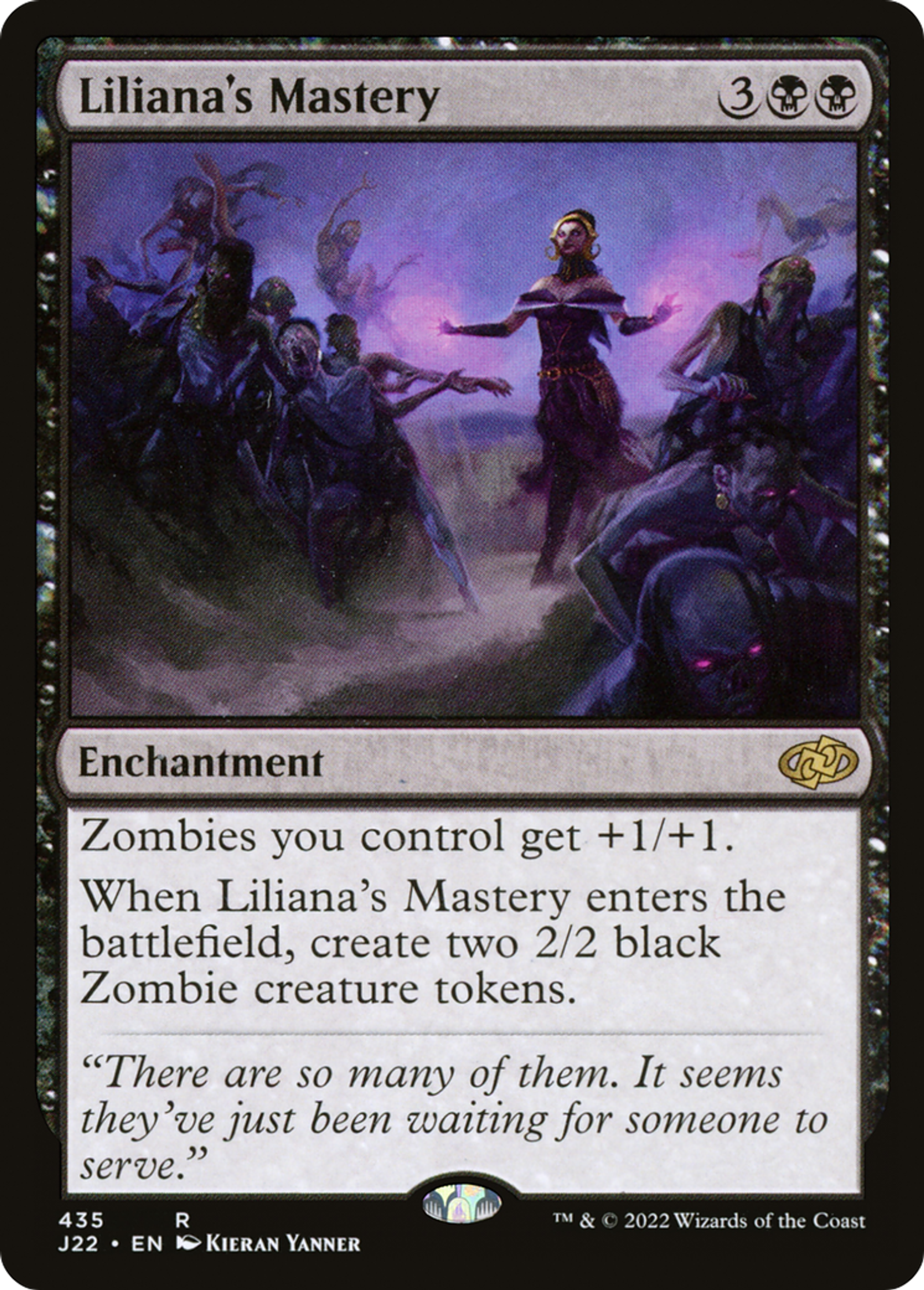 Maîtrise de Liliana — Jumpstart 2022 — Magic: The Gathering