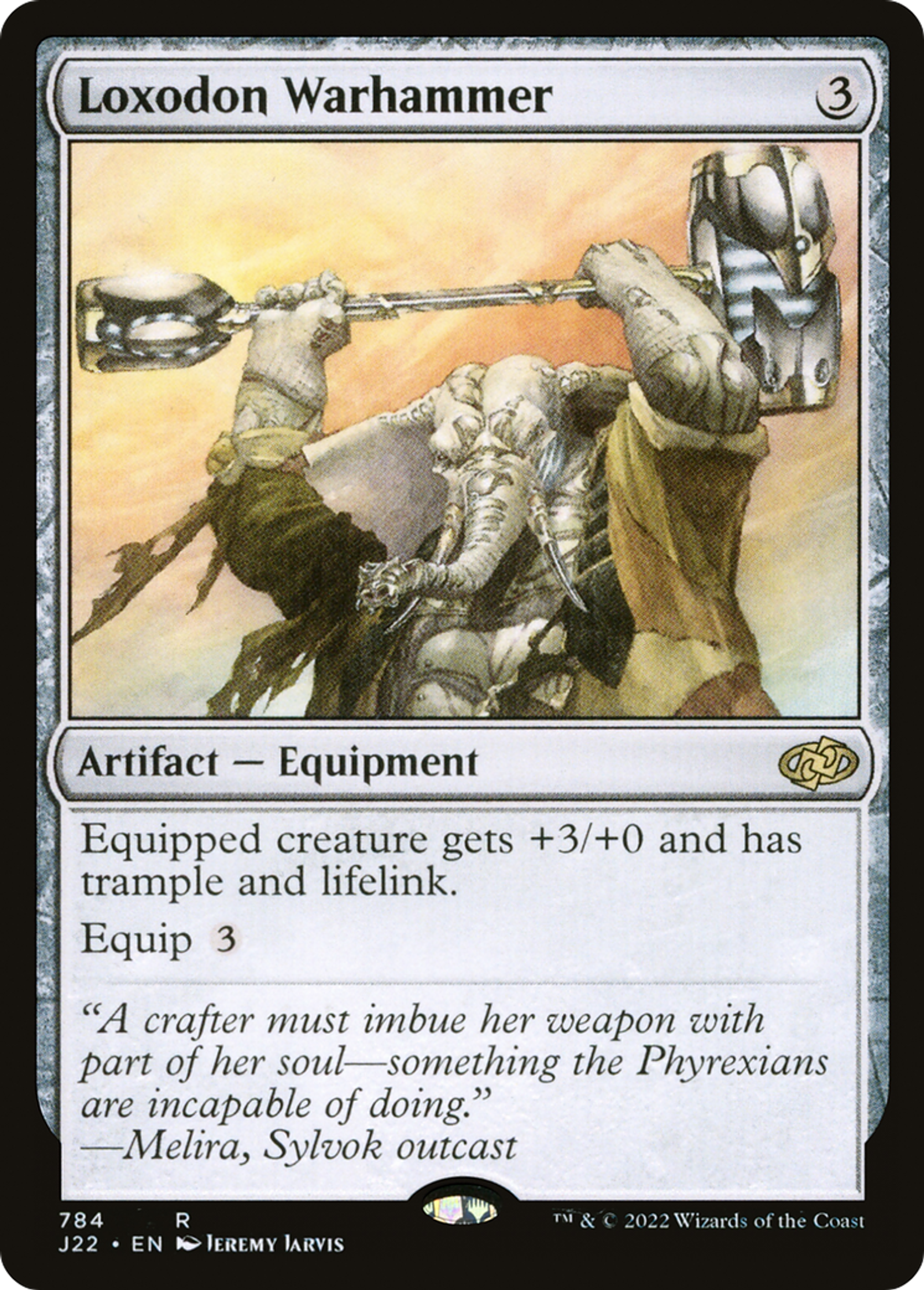 Marteau de guerre loxodon — Jumpstart 2022 — Magic: The Gathering