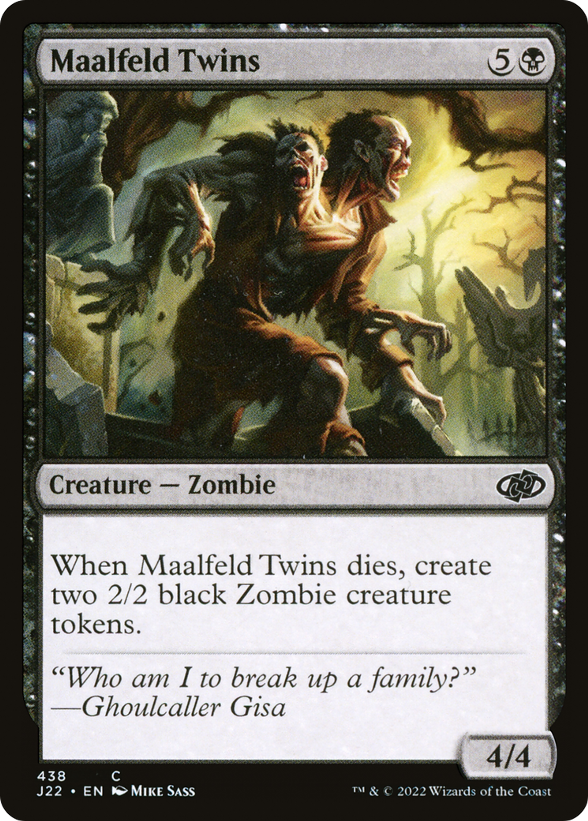 Jumeaux de Maälfeld — Jumpstart 2022 — Magic: The Gathering