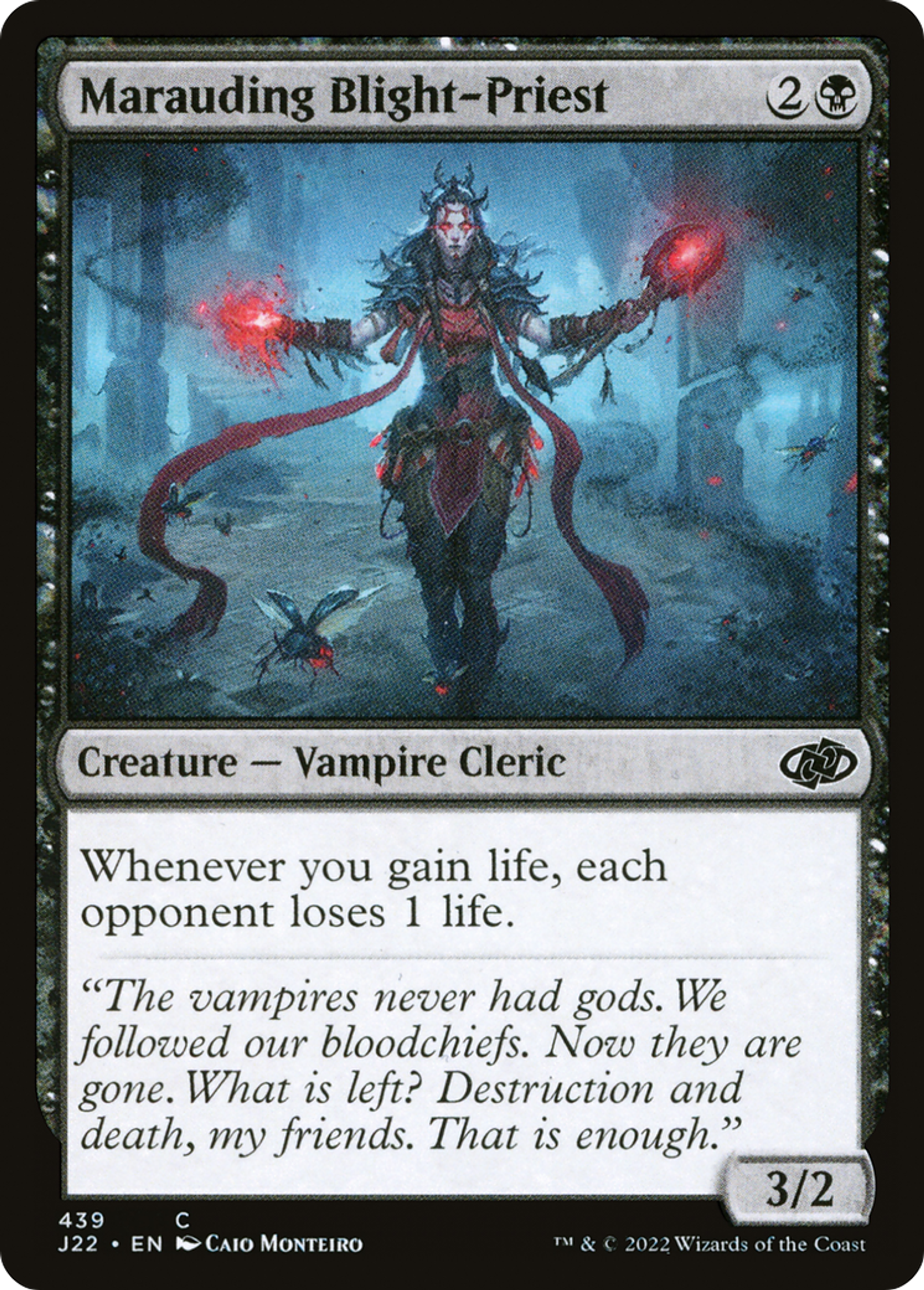 Marauding Blight-Priest — Jumpstart 2022 — Magic: The Gathering
