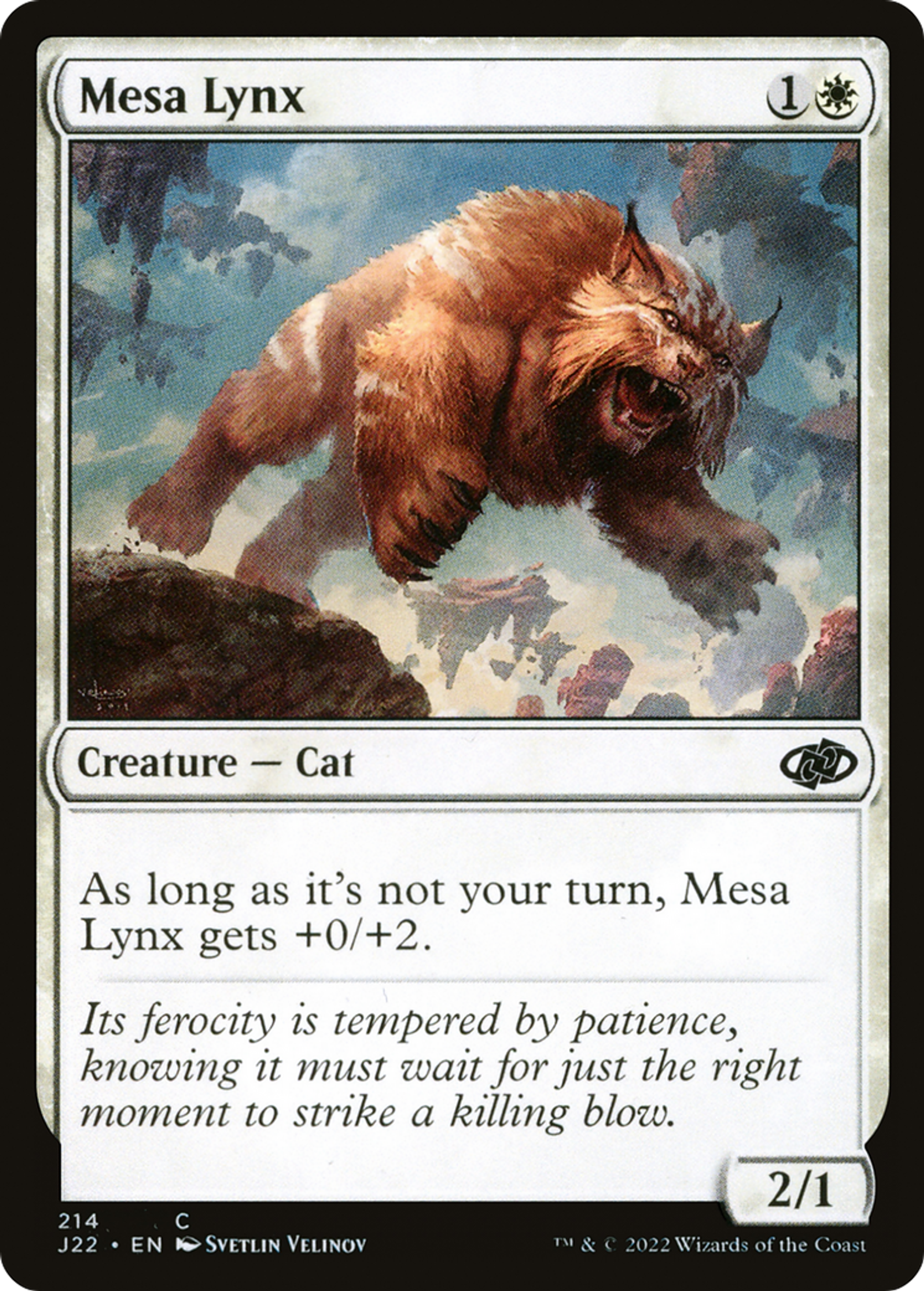 Lynx de mesa — Jumpstart 2022 — Magic: The Gathering