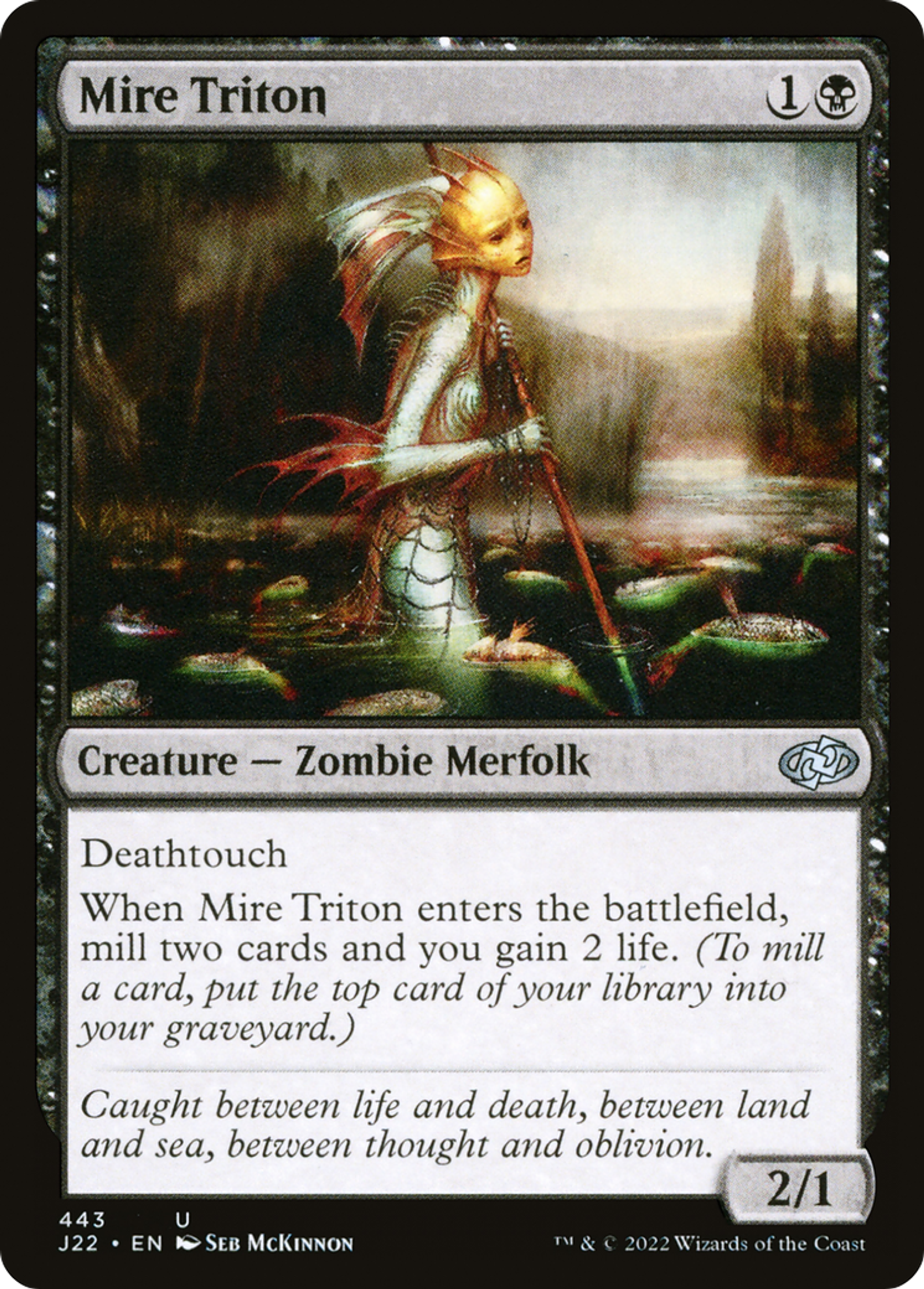 Tritonne des fondrières — Jumpstart 2022 — Magic: The Gathering