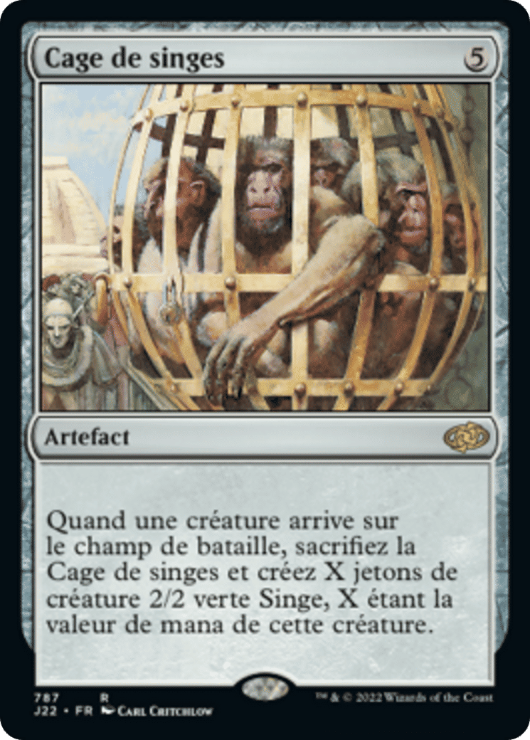 Cage de singes — Jumpstart 2022 — Magic: The Gathering