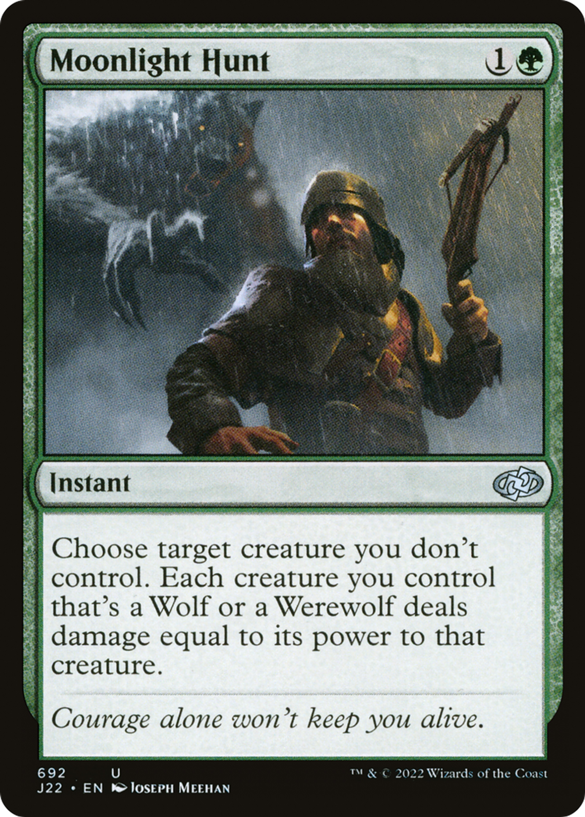 Chasse au clair de lune — Jumpstart 2022 — Magic: The Gathering