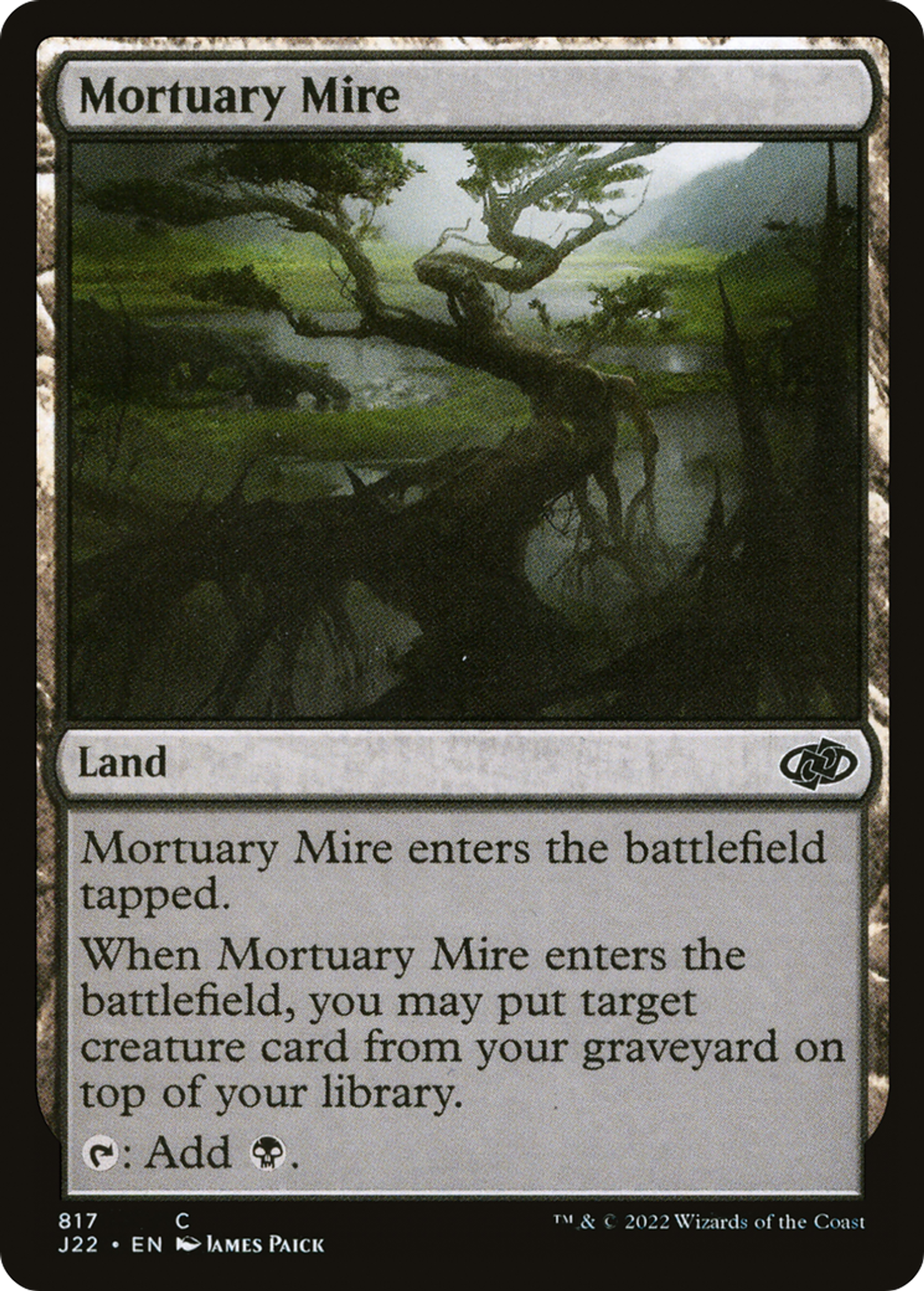 Fondrière mortuaire — Jumpstart 2022 — Magic: The Gathering