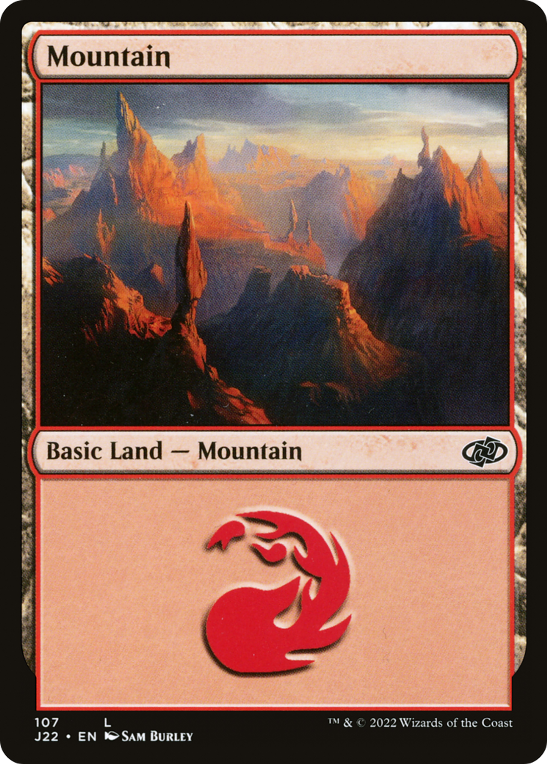 Montagne — Jumpstart 2022 — Magic: The Gathering